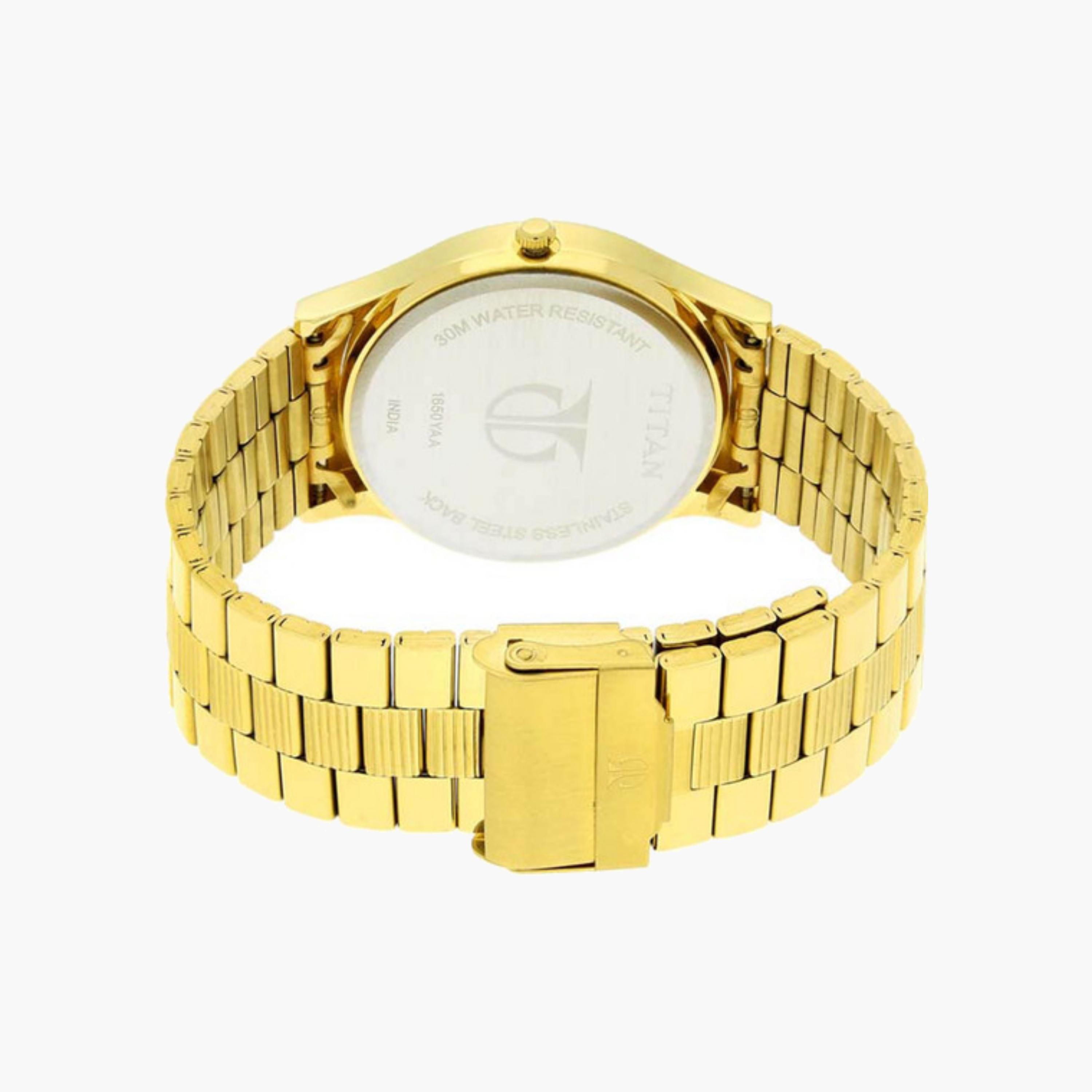Titan Men's Gold-Tone Watch-men-watchesandjewellery-watches-image-4