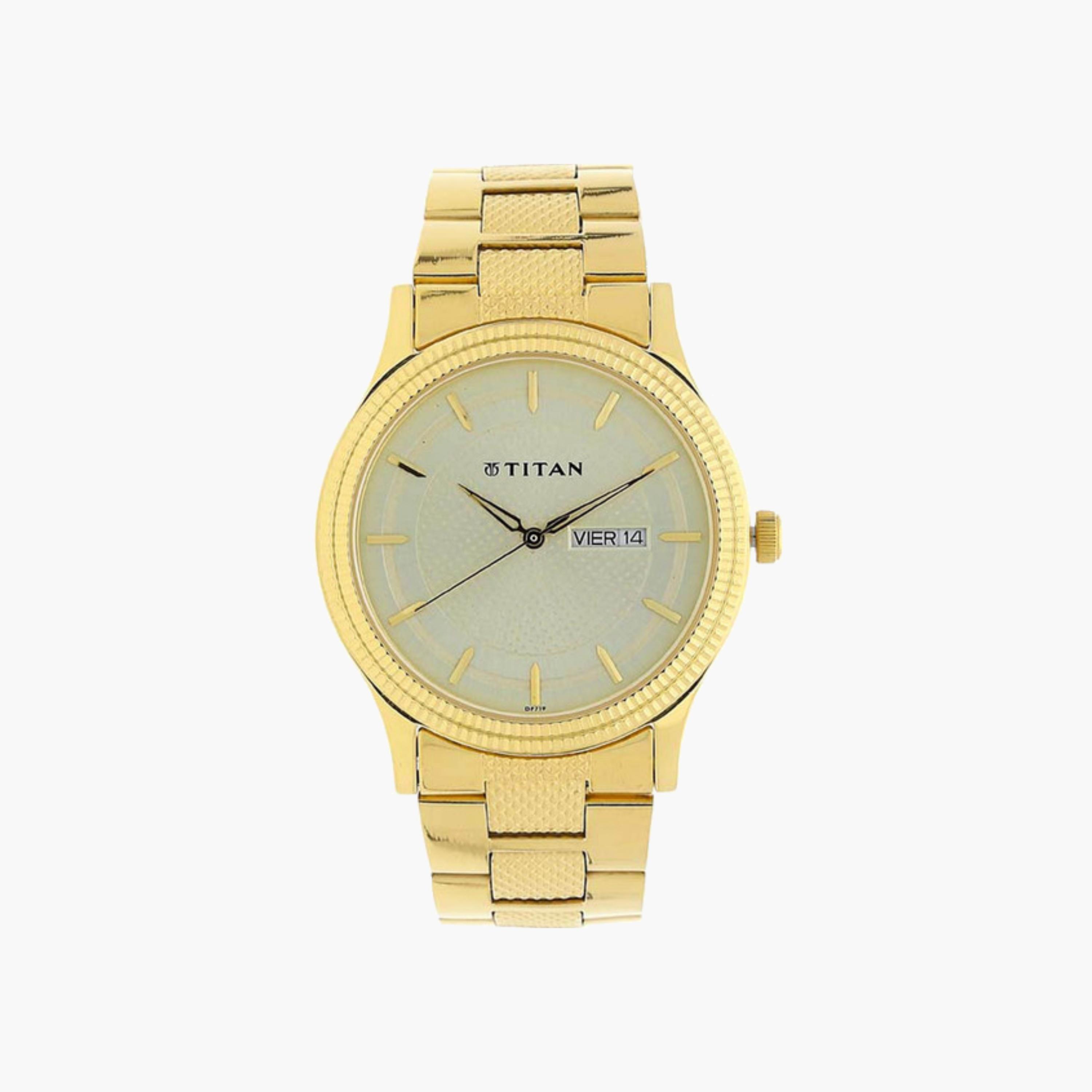 Classic Gold Tone Men's Watch-men-watchesandjewellery-watches-image-1