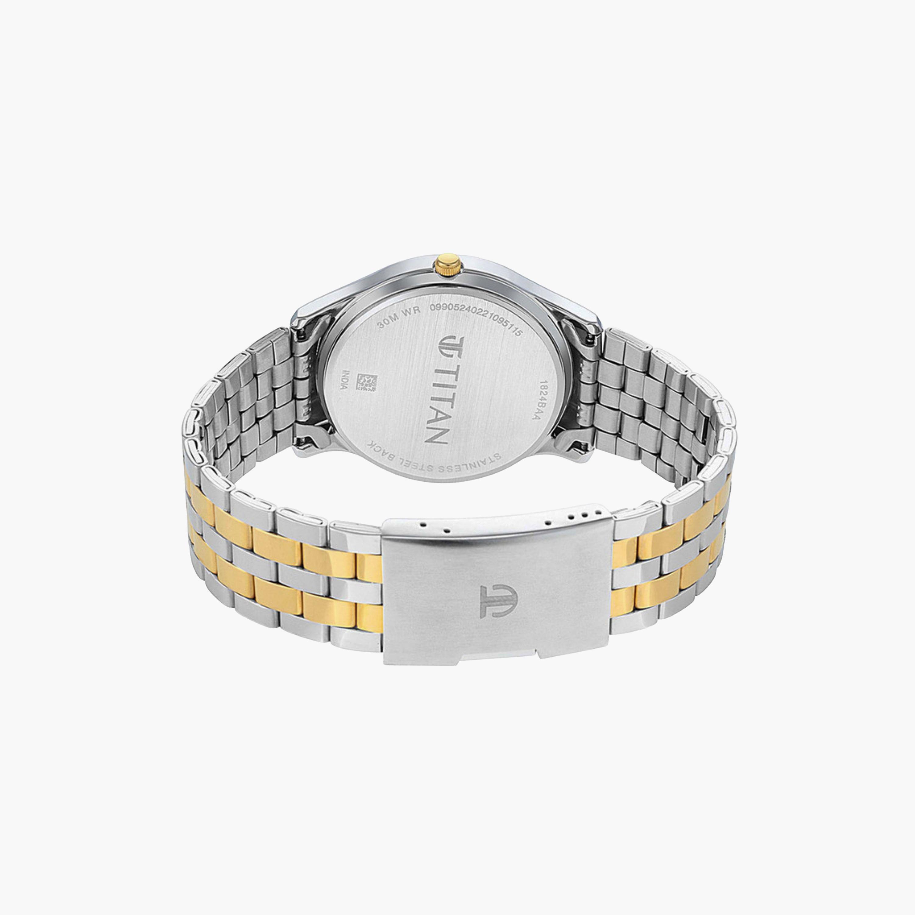 ساعة تيتان رجالية معدنية بلونين-men-watchesandjewellery-watches-image-2