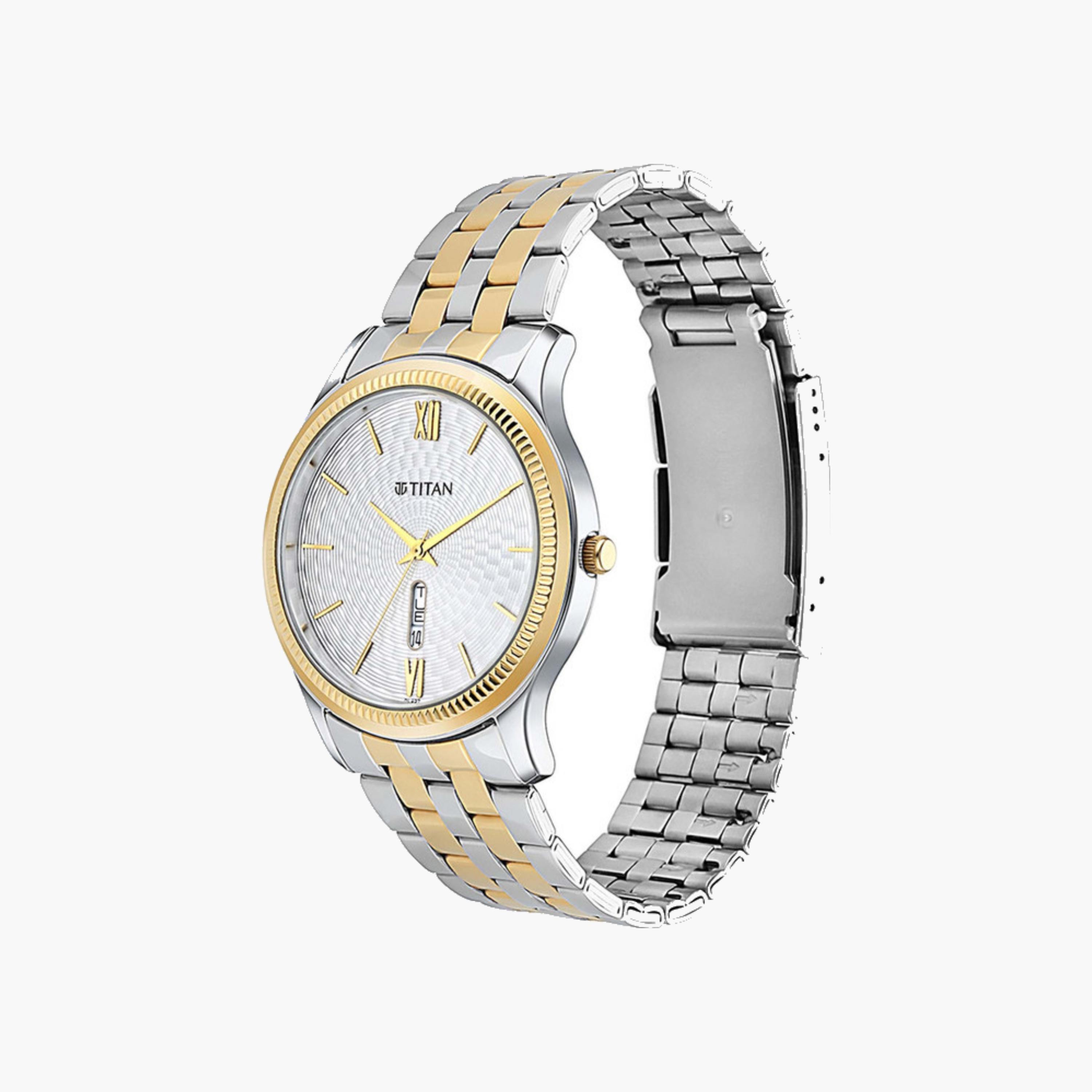 ساعة تيتان رجالية معدنية بلونين-men-watchesandjewellery-watches-image-4