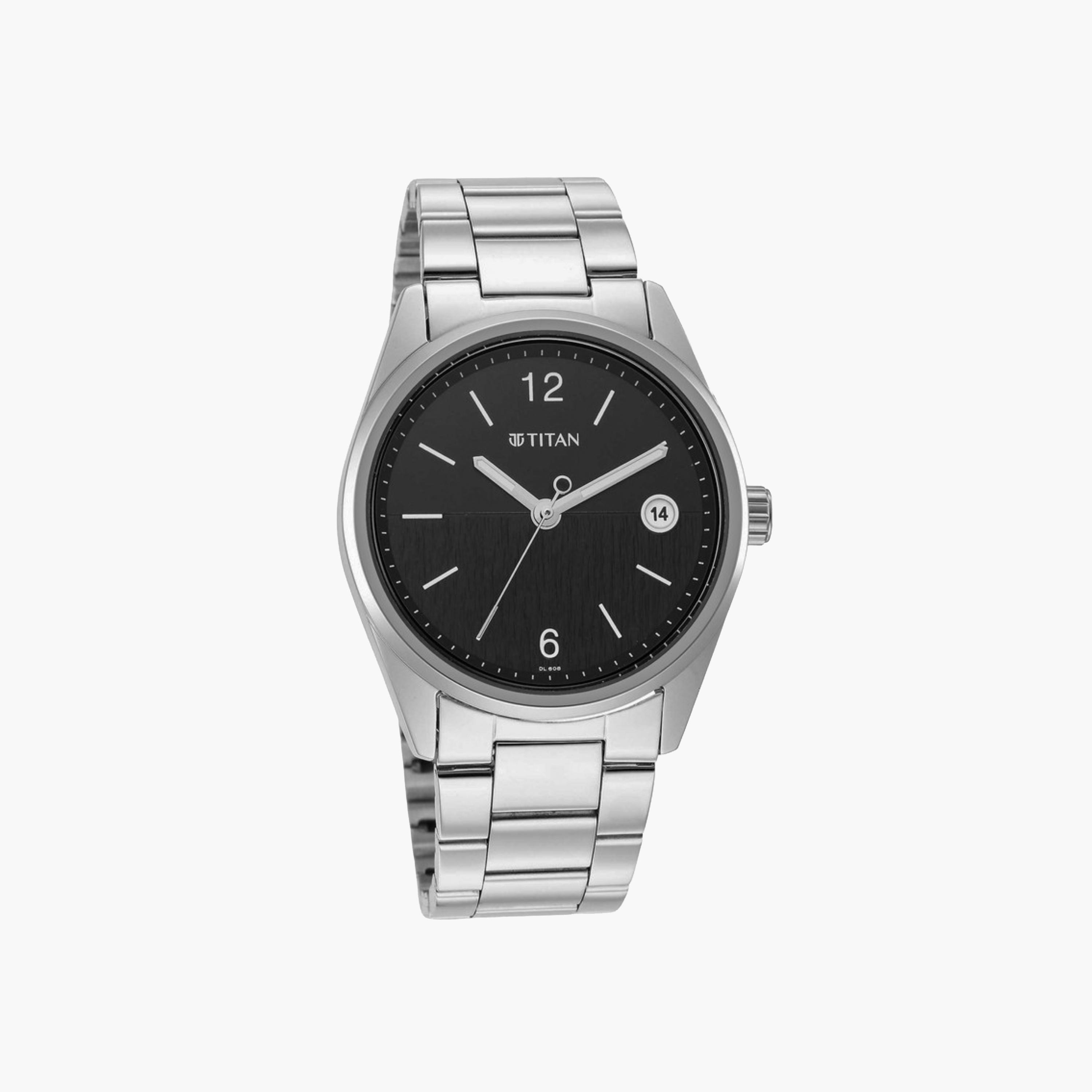 ساعة تايتن رجالية من الستانلس ستيل-men-watchesandjewellery-watches-image-5