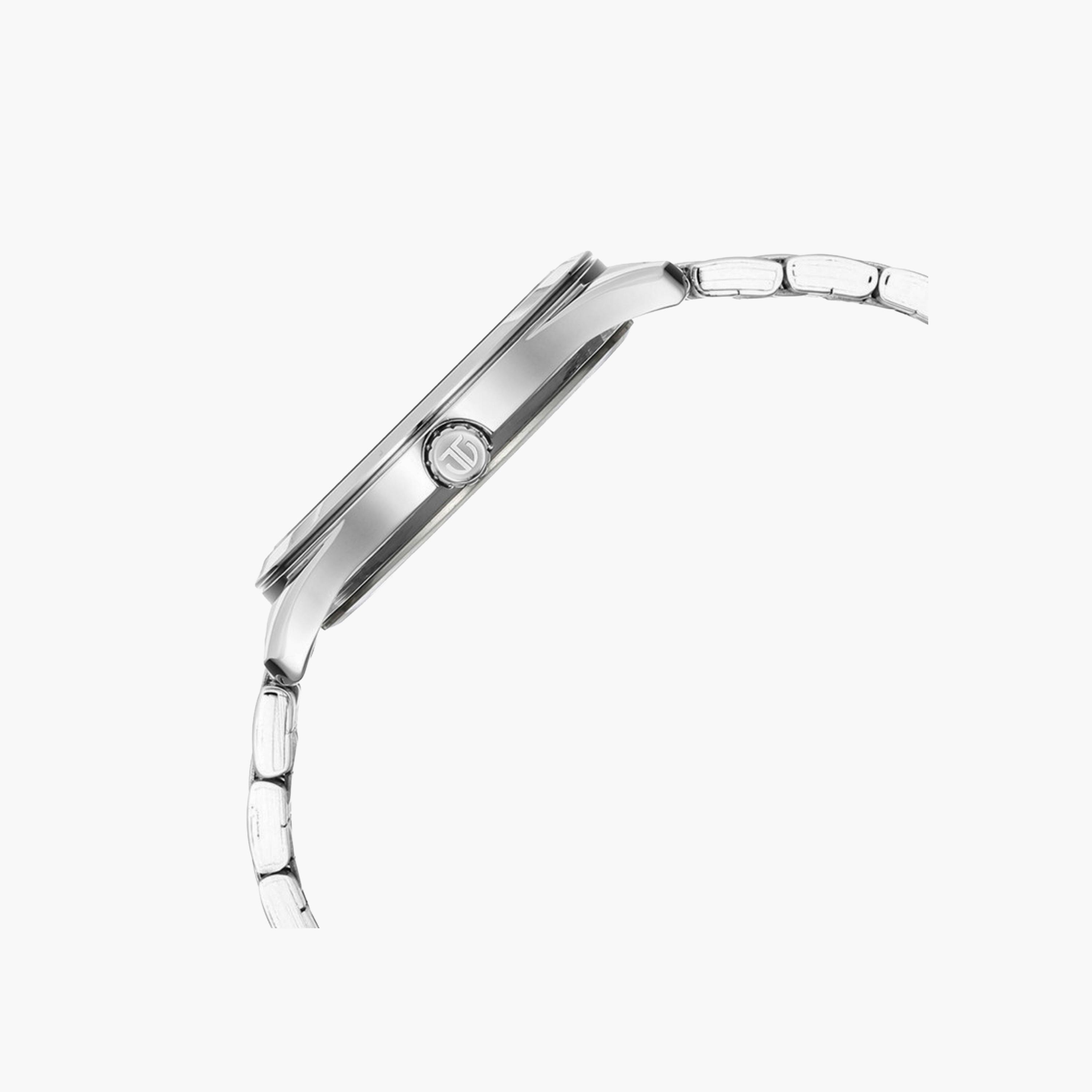 Classic Silver Analogue Watch-men-watchesandjewellery-watches-image-2