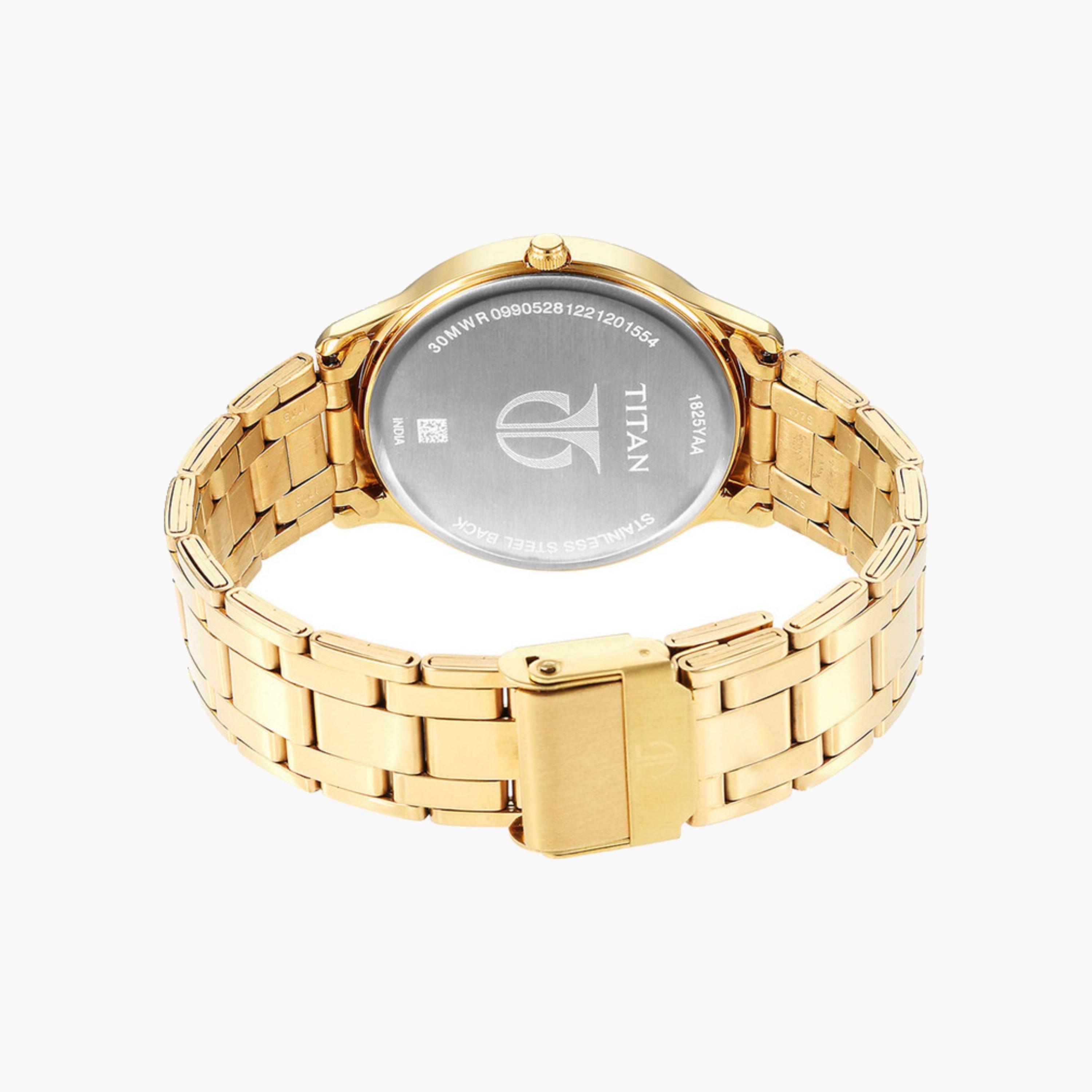 Gold Tone Stainless Steel Men's Watch-men-watchesandjewellery-watches-image-3