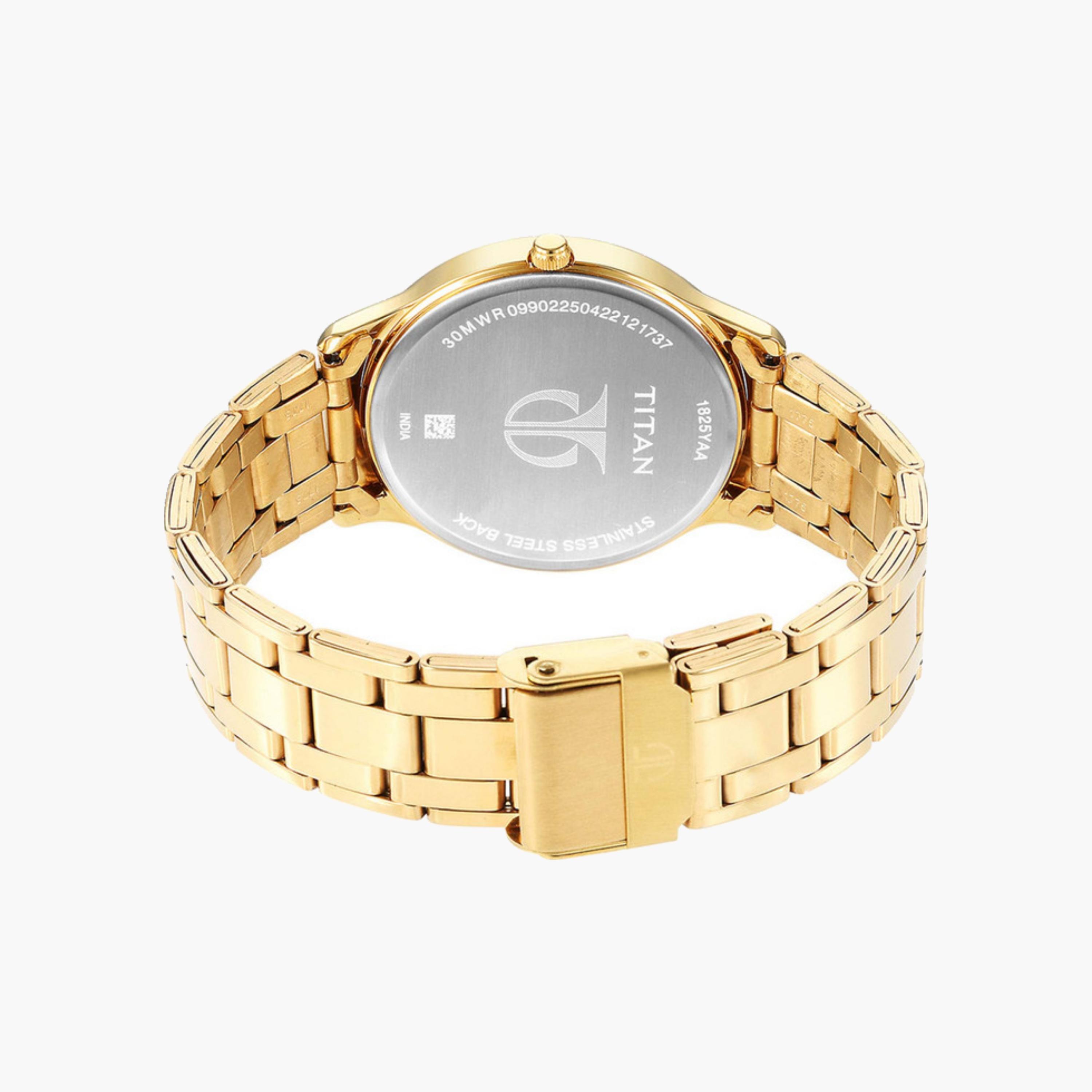 Gold-Tone Stainless Steel Men's Watch-men-watchesandjewellery-watches-image-2