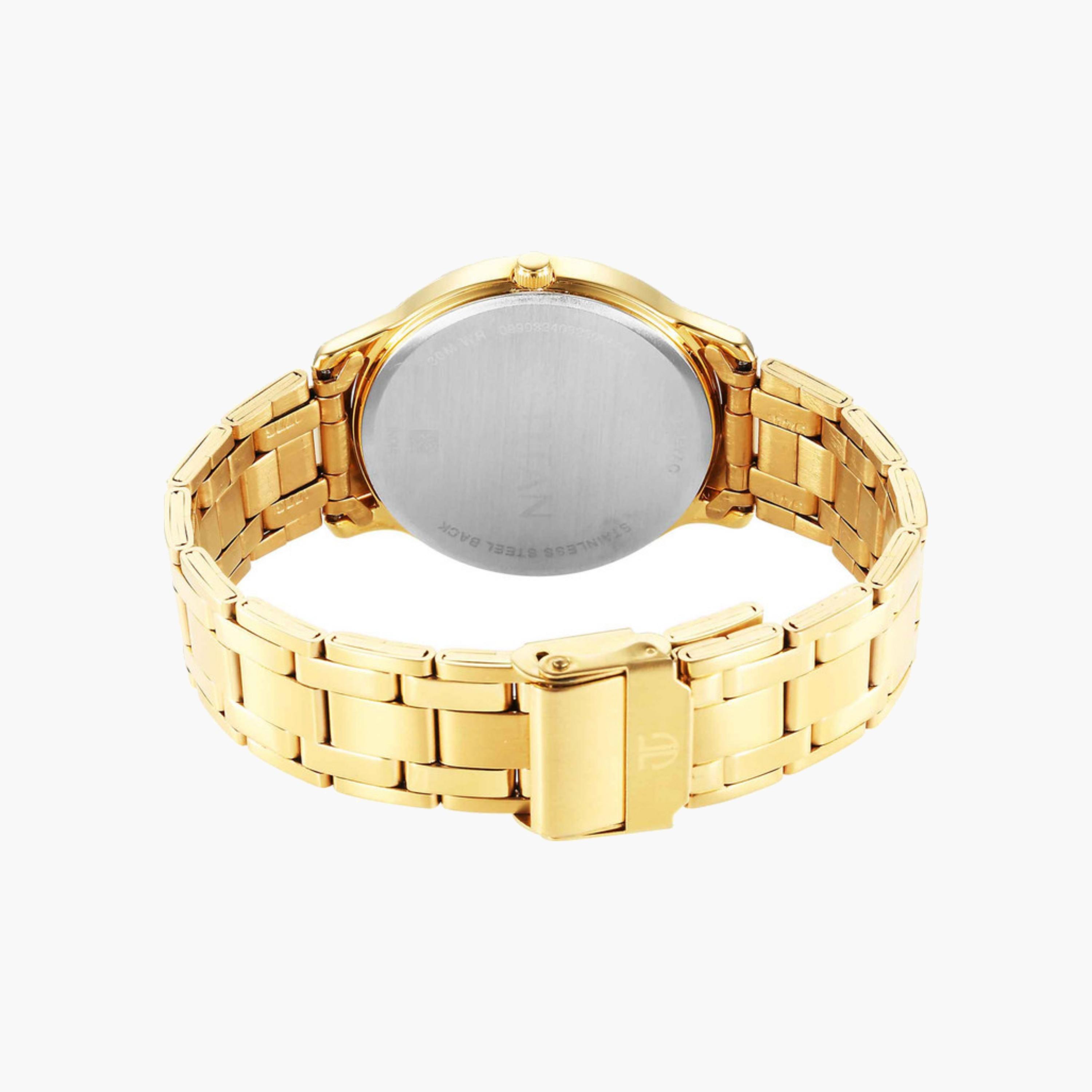 Classic Gold-Tone Men's Watch-men-watchesandjewellery-watches-image-2