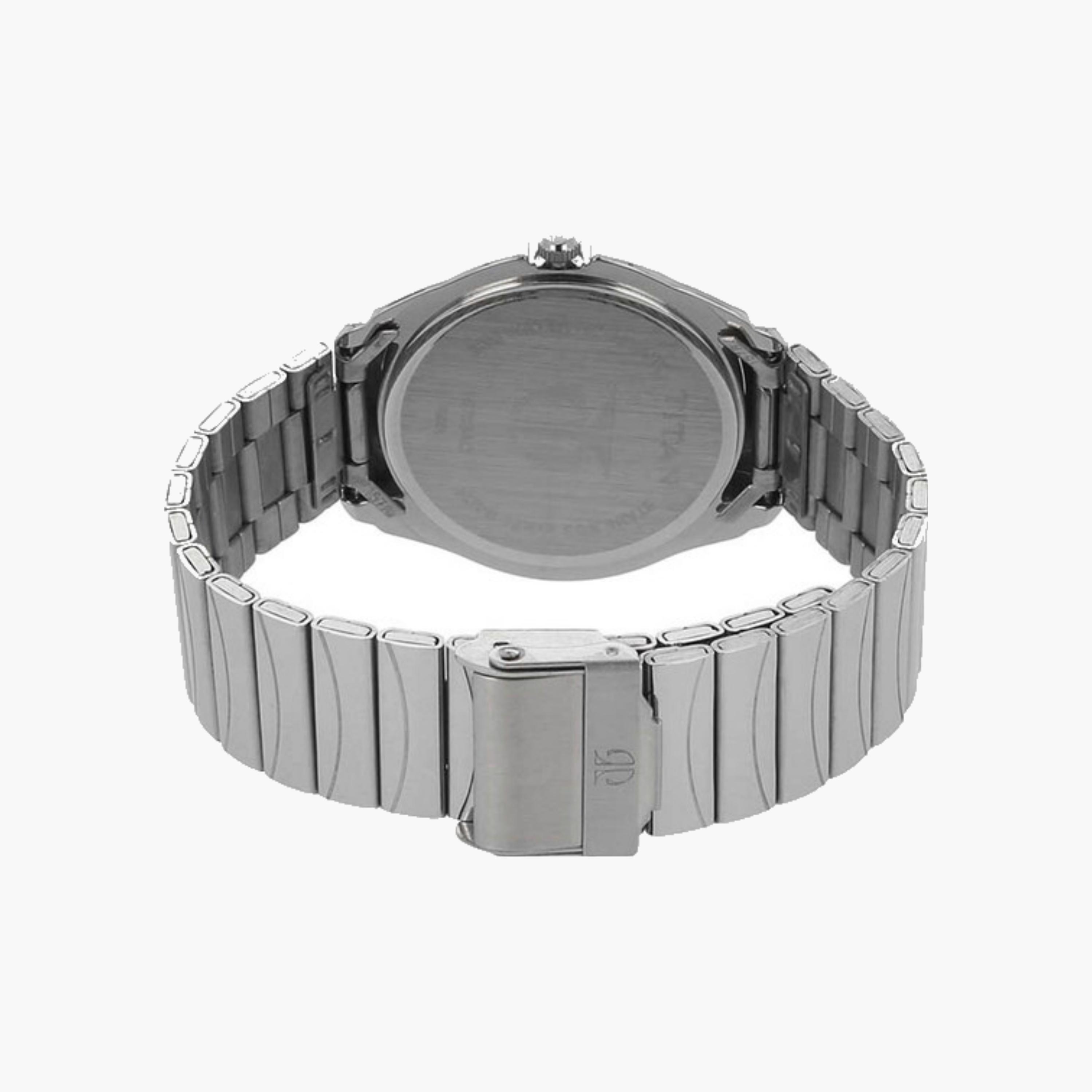 Black Dial Stainless Steel Watch-men-watchesandjewellery-watches-image-4