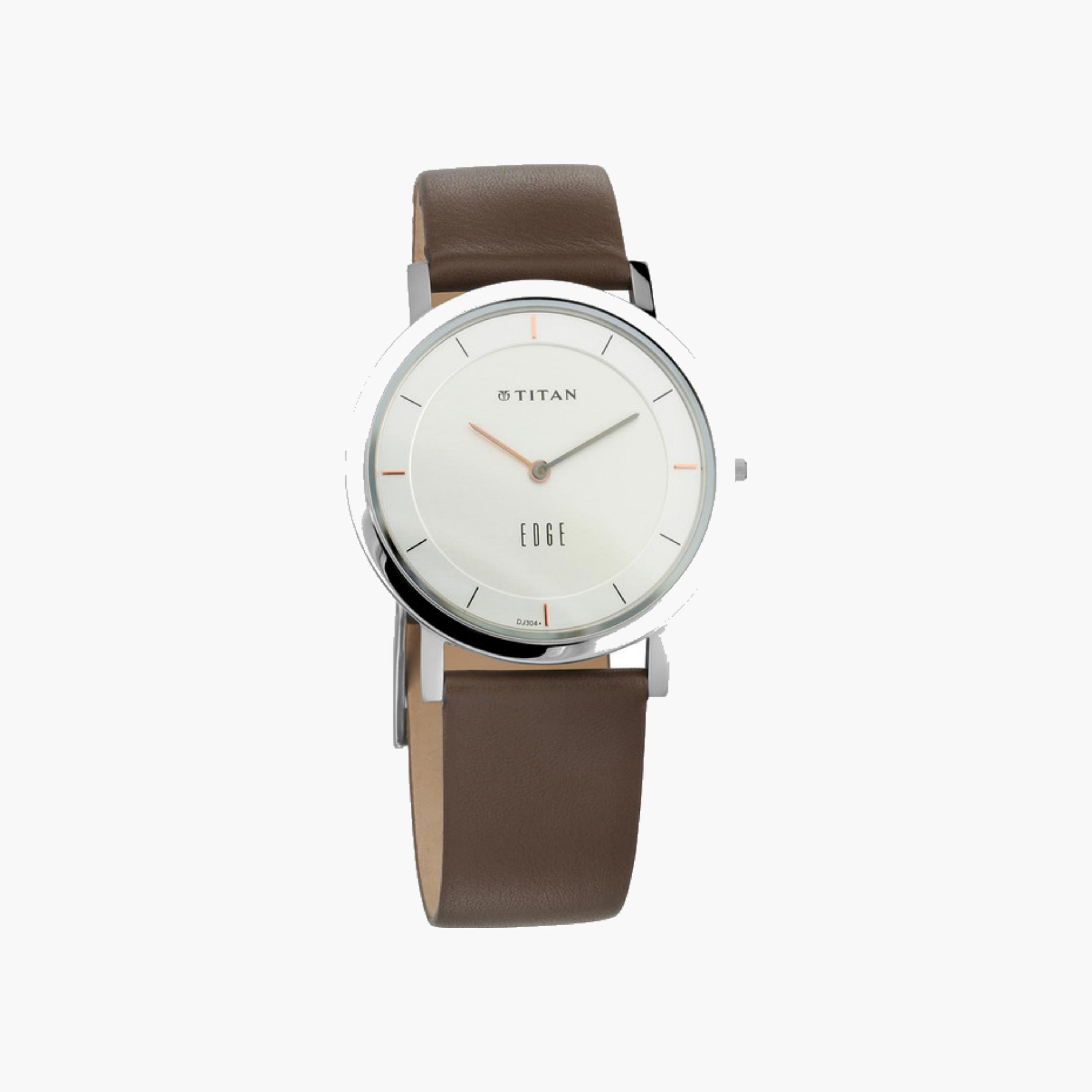 Minimalist Round Dial Leather Watch-women-watchesandjewellery-watches-image-1