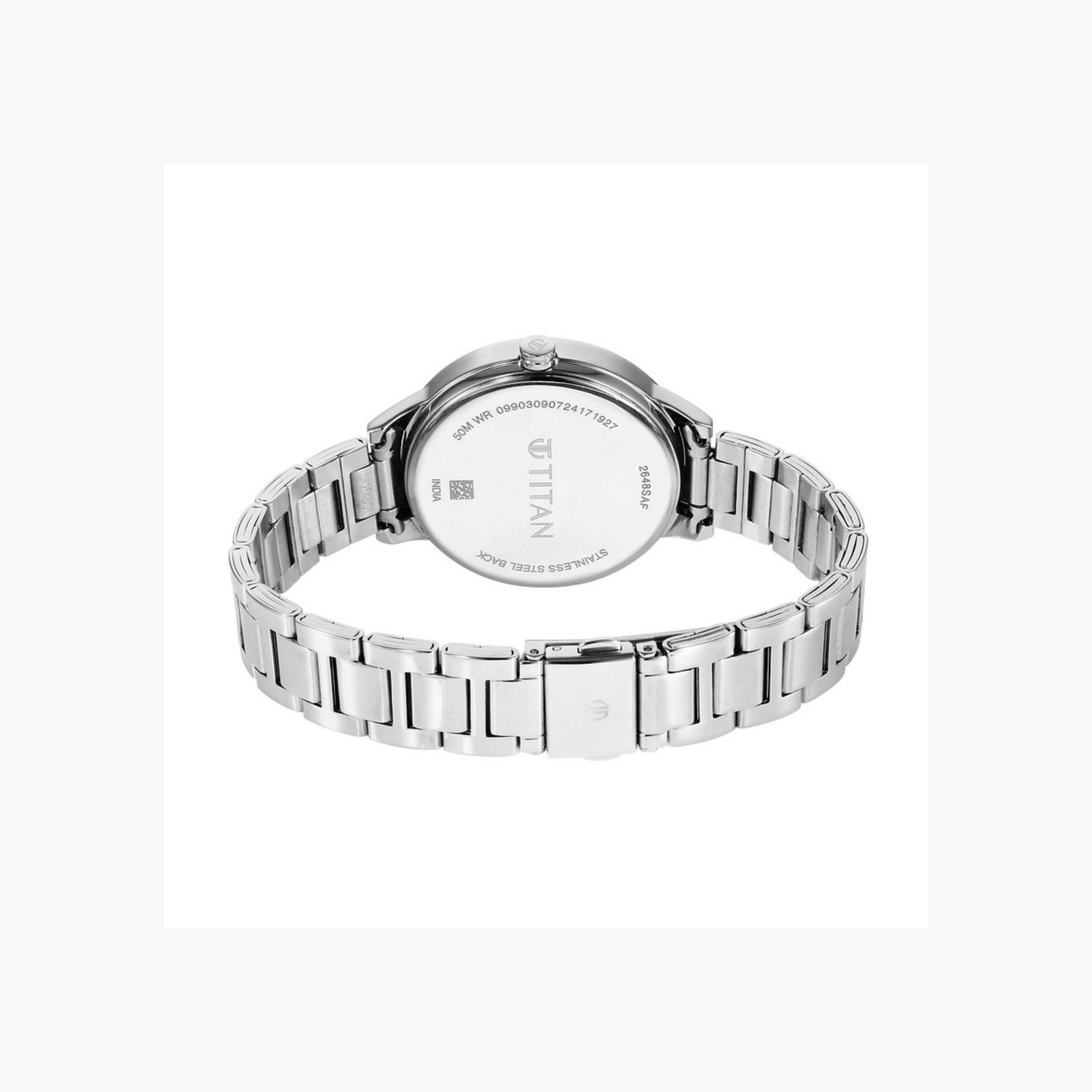 Analog Quartz Watch, Stainless Steel-women-watchesandjewellery-watches-image-4