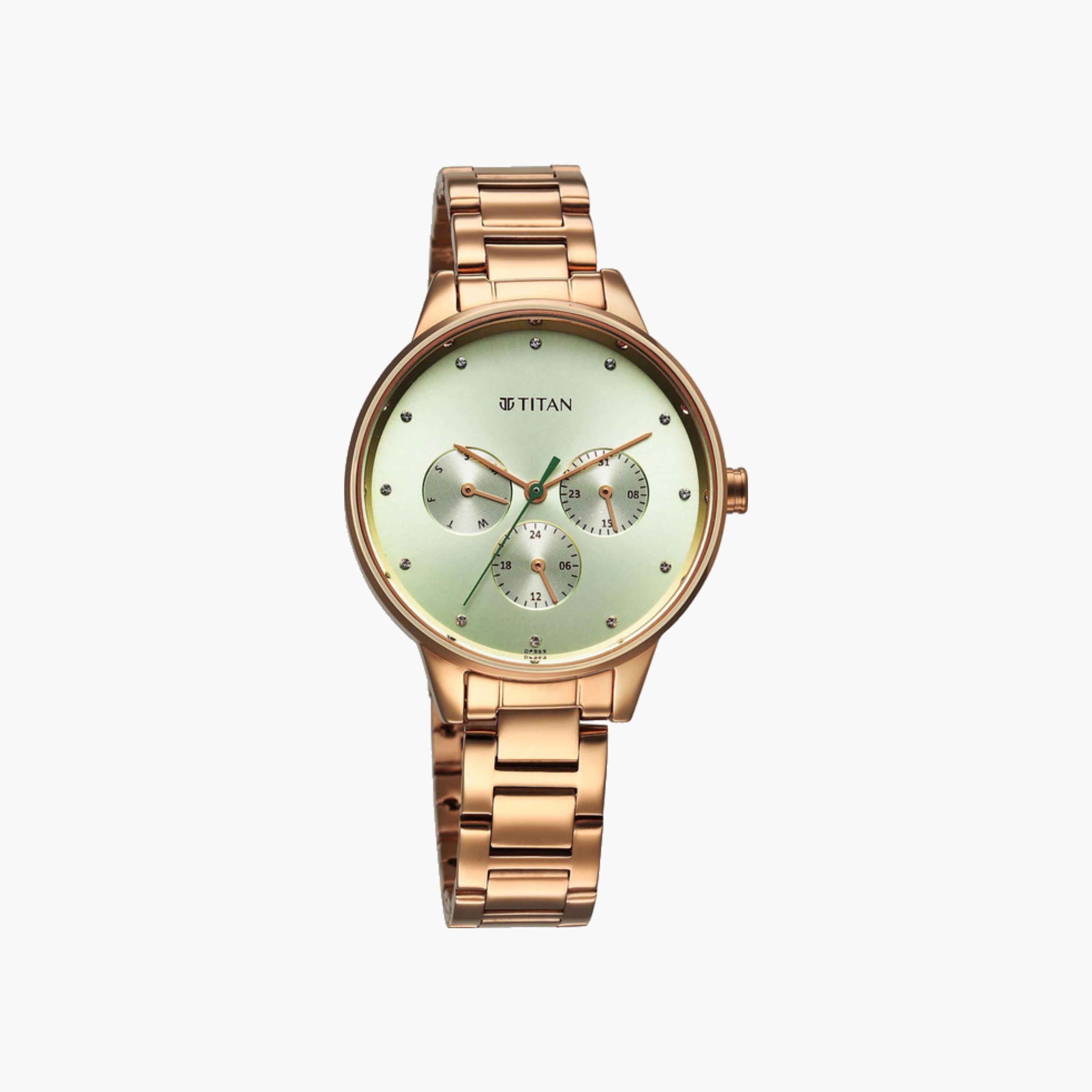 Rose Gold Women's Multifunction Watch-women-watchesandjewellery-watches-image-3