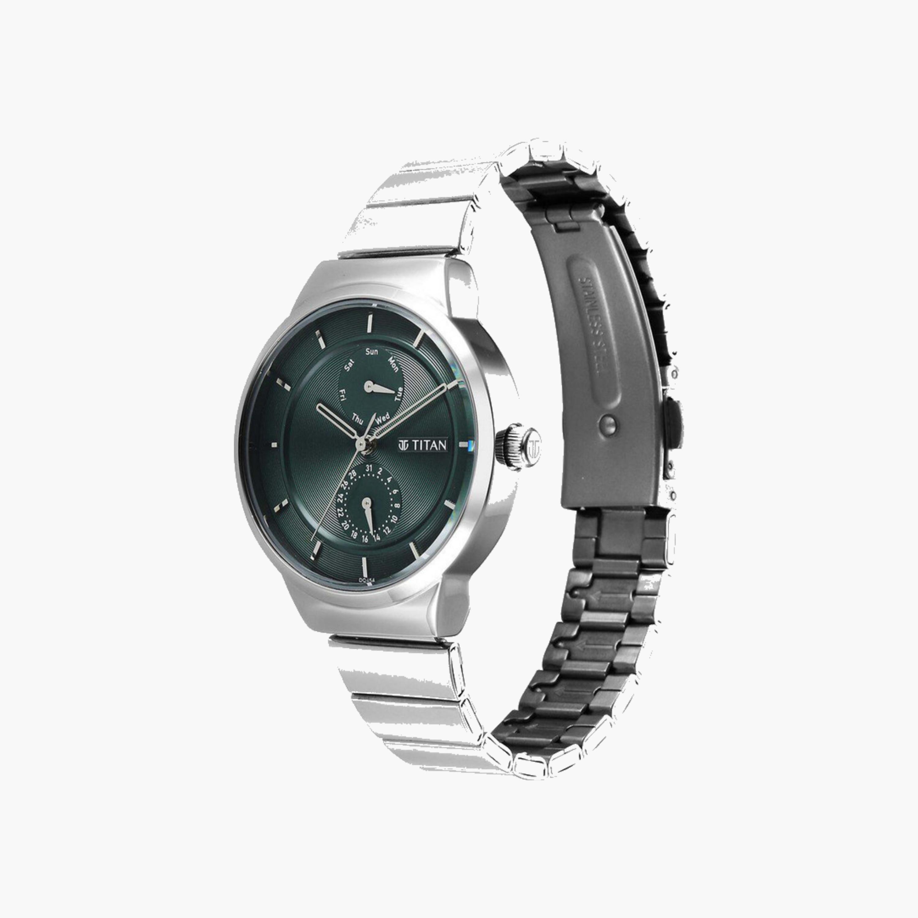 Titan Neo Multifunction Green Dial Watch-women-watchesandjewellery-watches-image-4