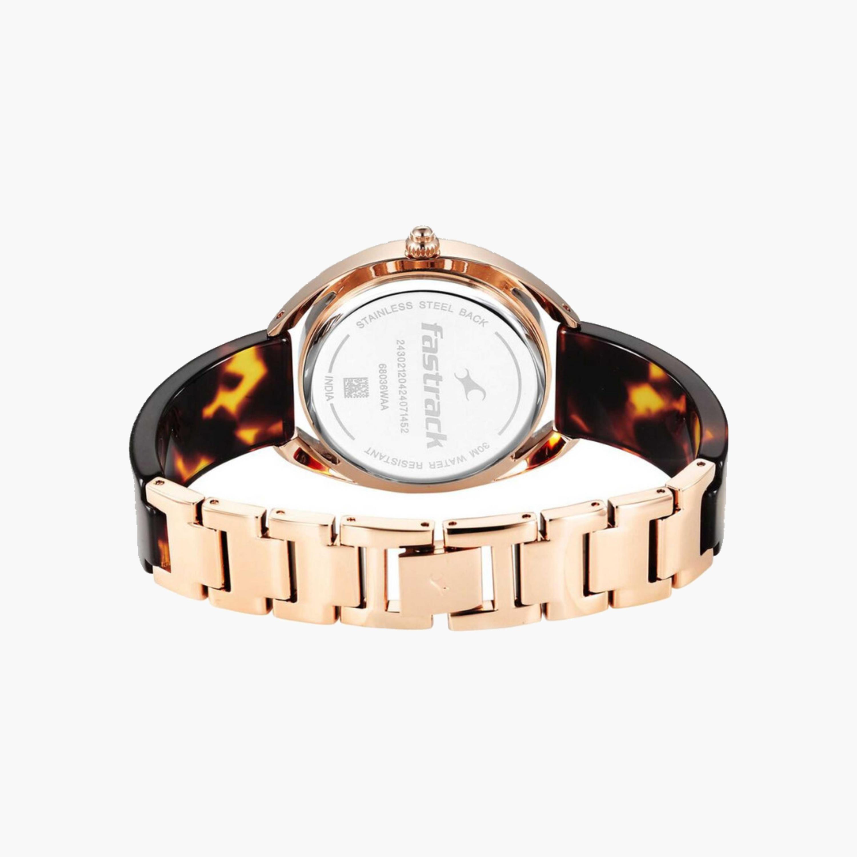Elegant Quartz Watch, Two-Tone Strap-women-watchesandjewellery-watches-image-3