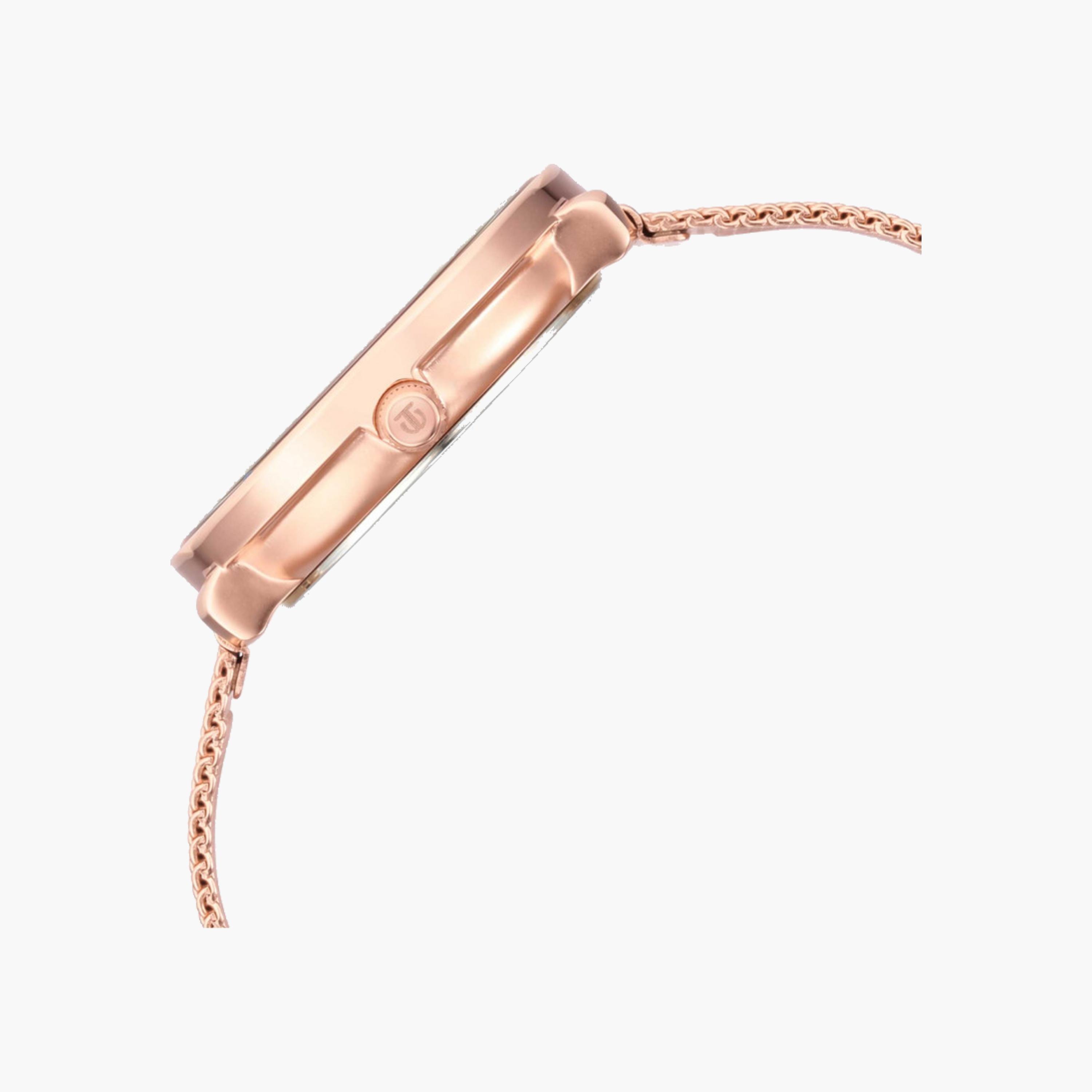 Rose Gold Mesh Strap Watch-women-watchesandjewellery-watches-image-3