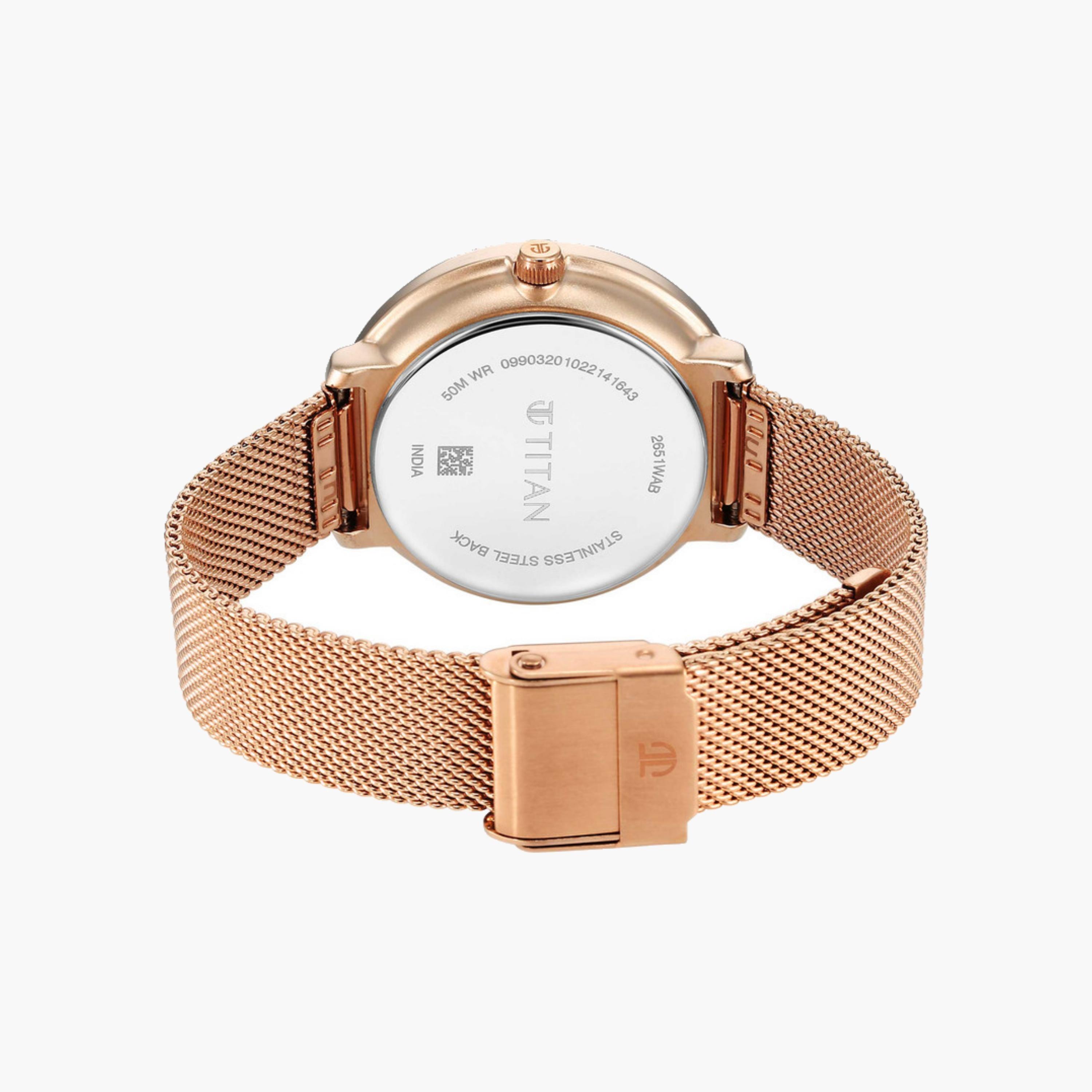 Green Dial Mesh Strap Watch-women-watchesandjewellery-watches-image-5