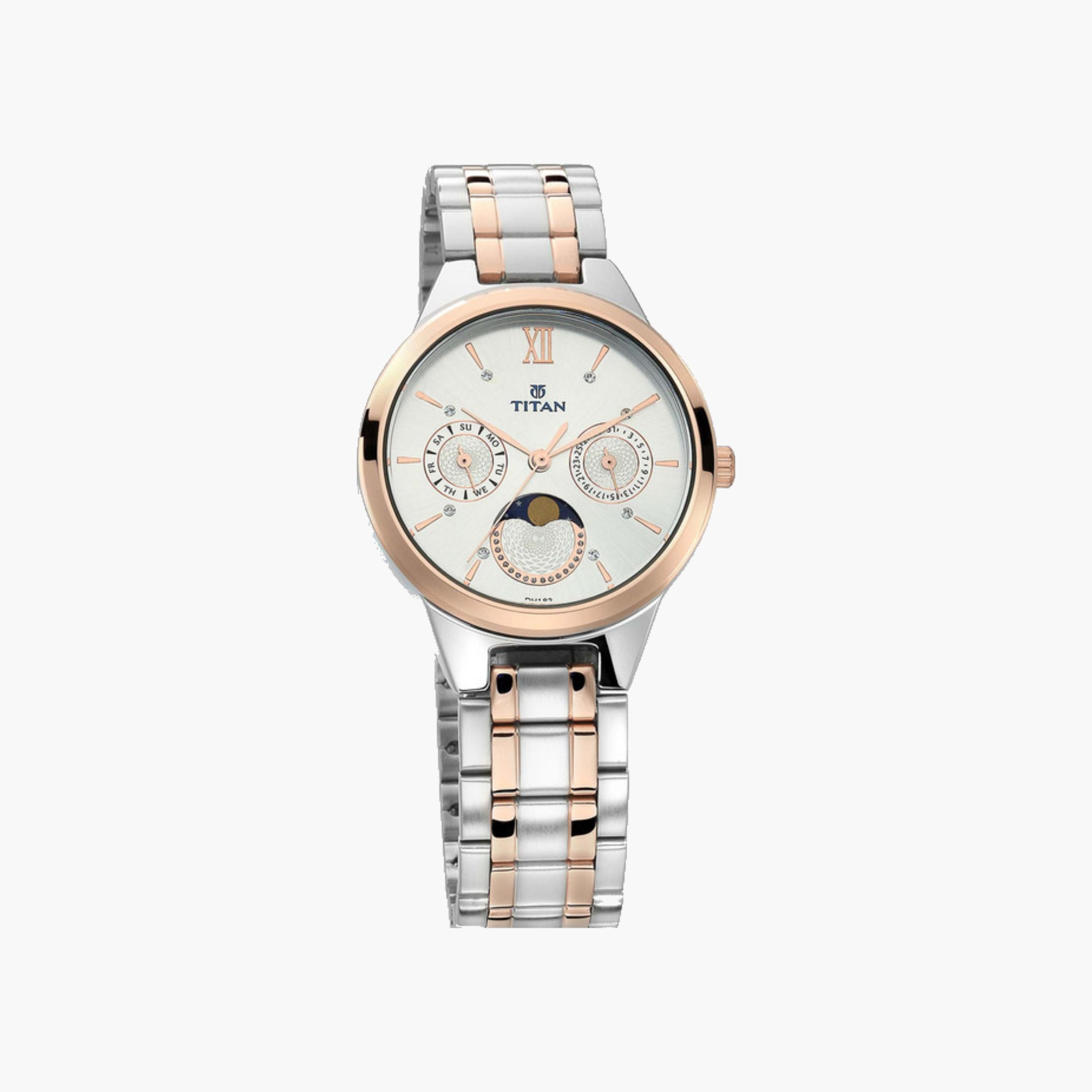 Analog Moon Phase Watch Women-women-watchesandjewellery-watches-image-1