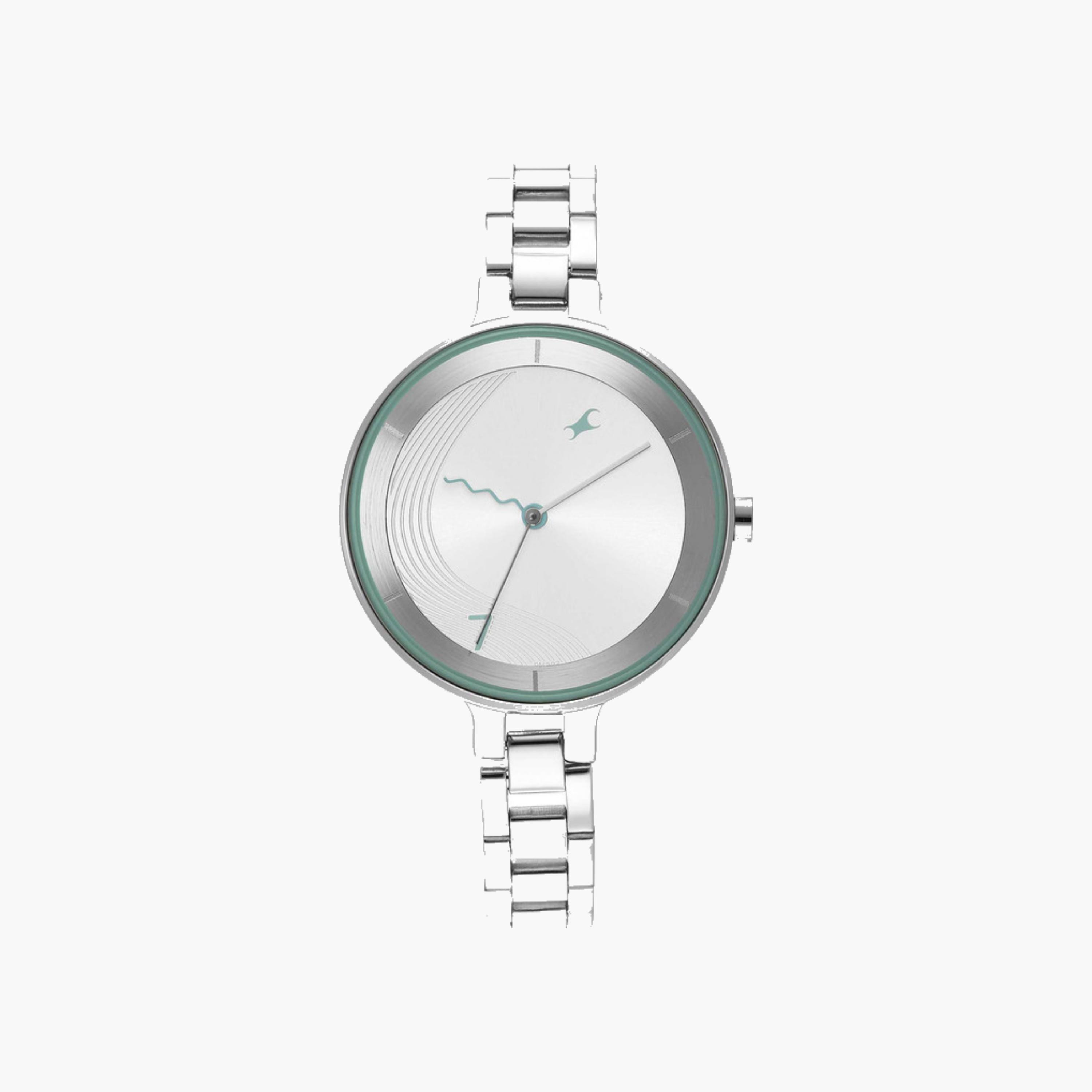 Silver Stainless Steel Analogue Watch-women-watchesandjewellery-watches-image-1