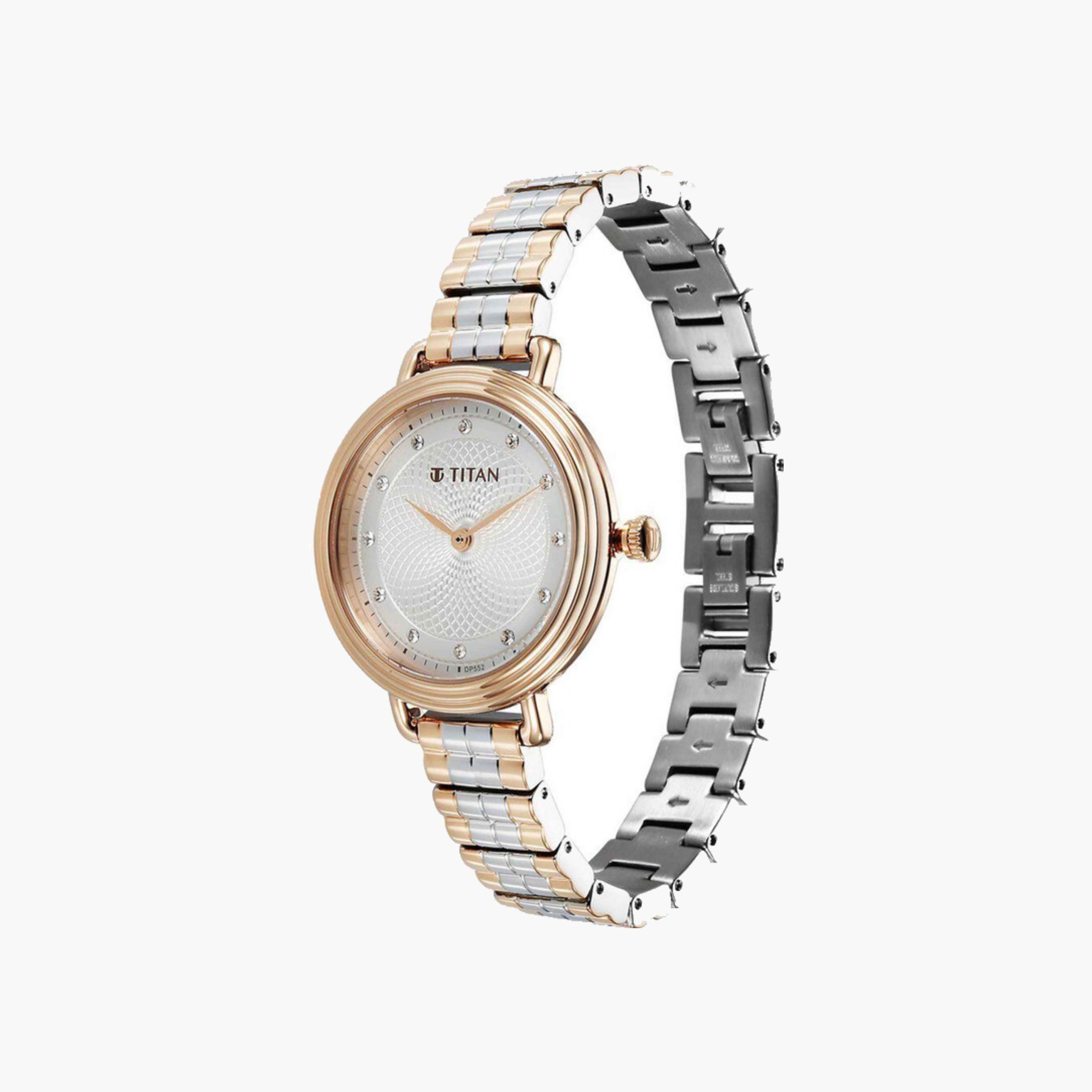Two-Tone Stainless Steel Women's Watch-women-watchesandjewellery-watches-image-4