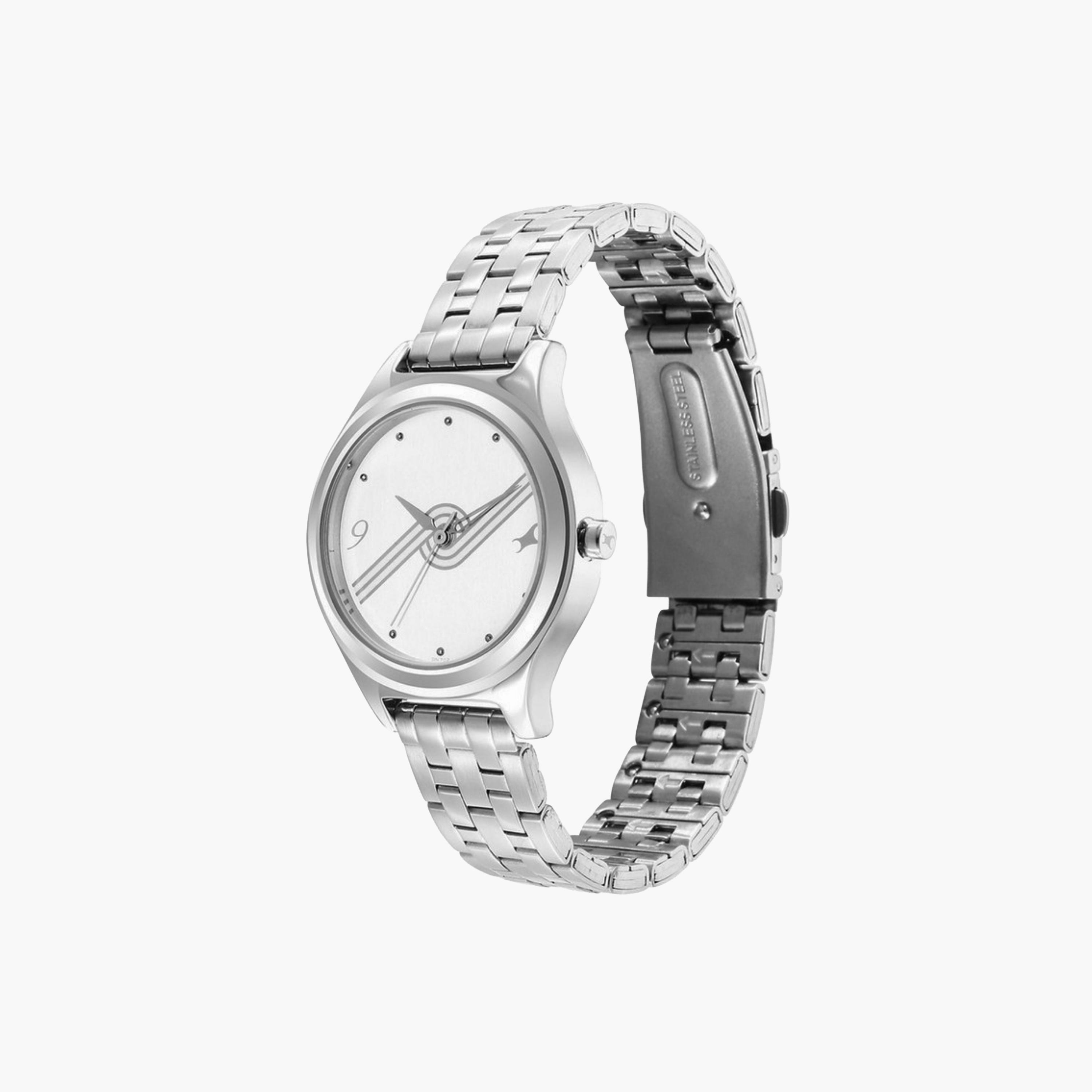 Silver Tone Women's Analogue Watch-women-watchesandjewellery-watches-image-3