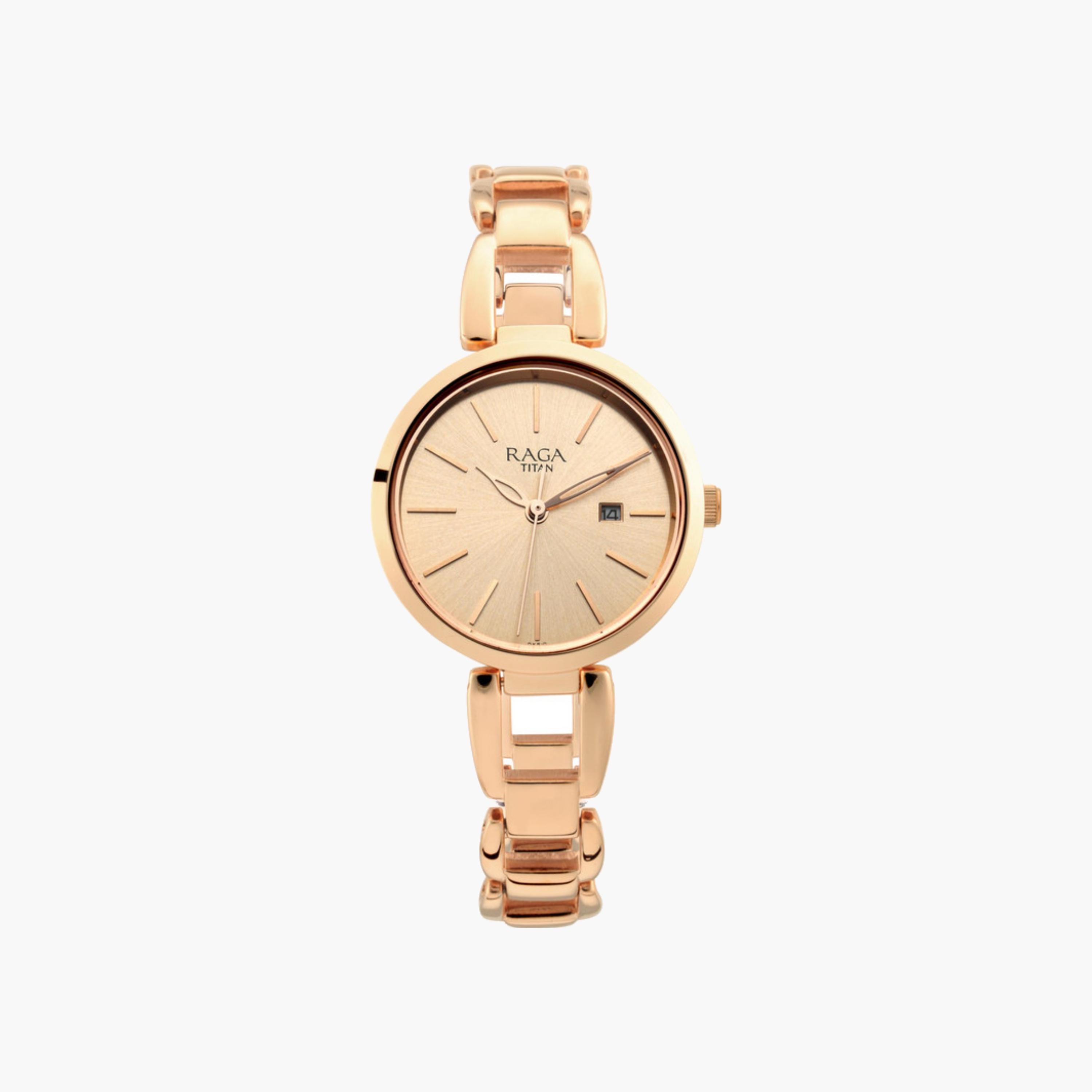 Rose Gold Women's Quartz Watch-women-watchesandjewellery-watches-image-1