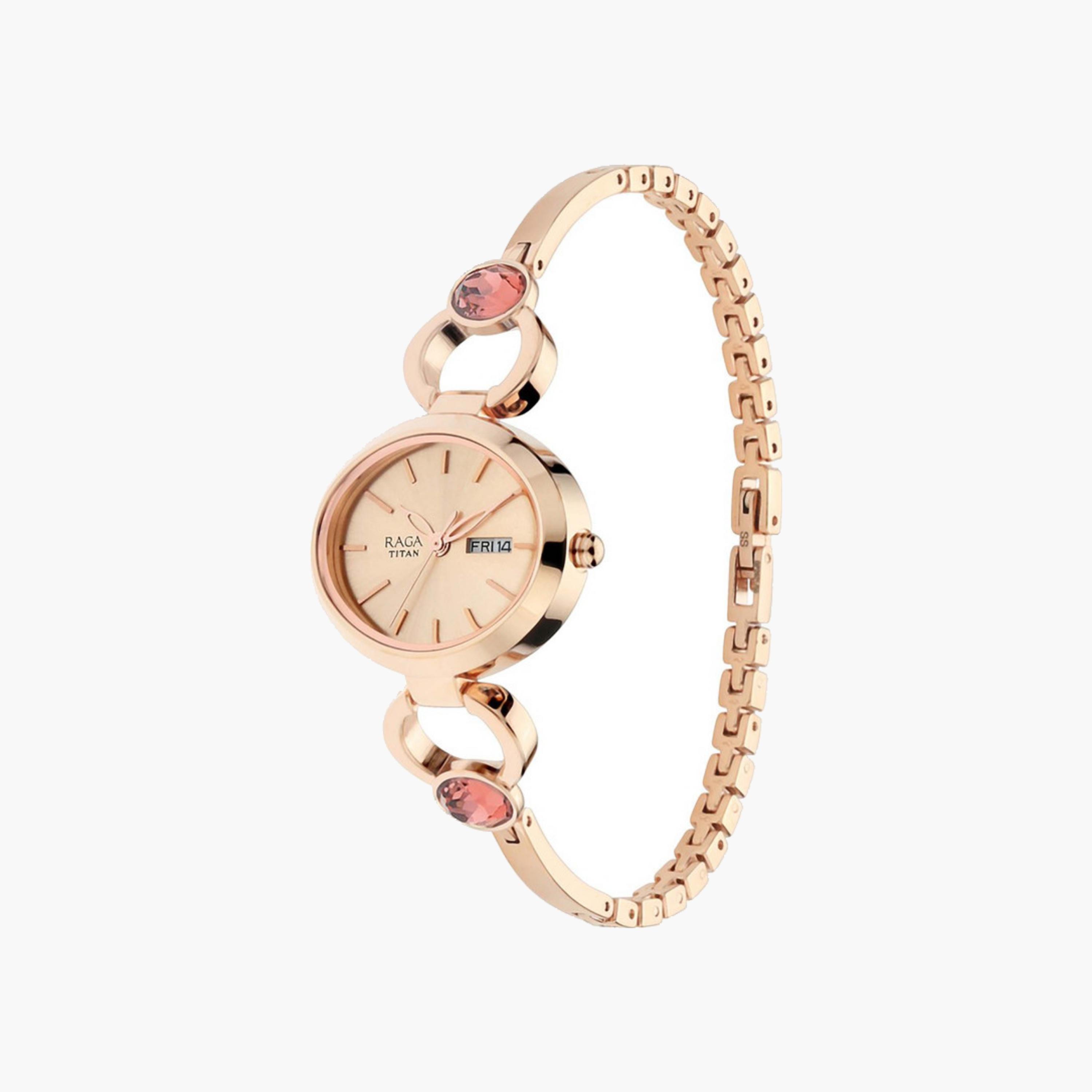 Rose Gold Round Dial Watch-men-watchesandjewellery-watches-image-3