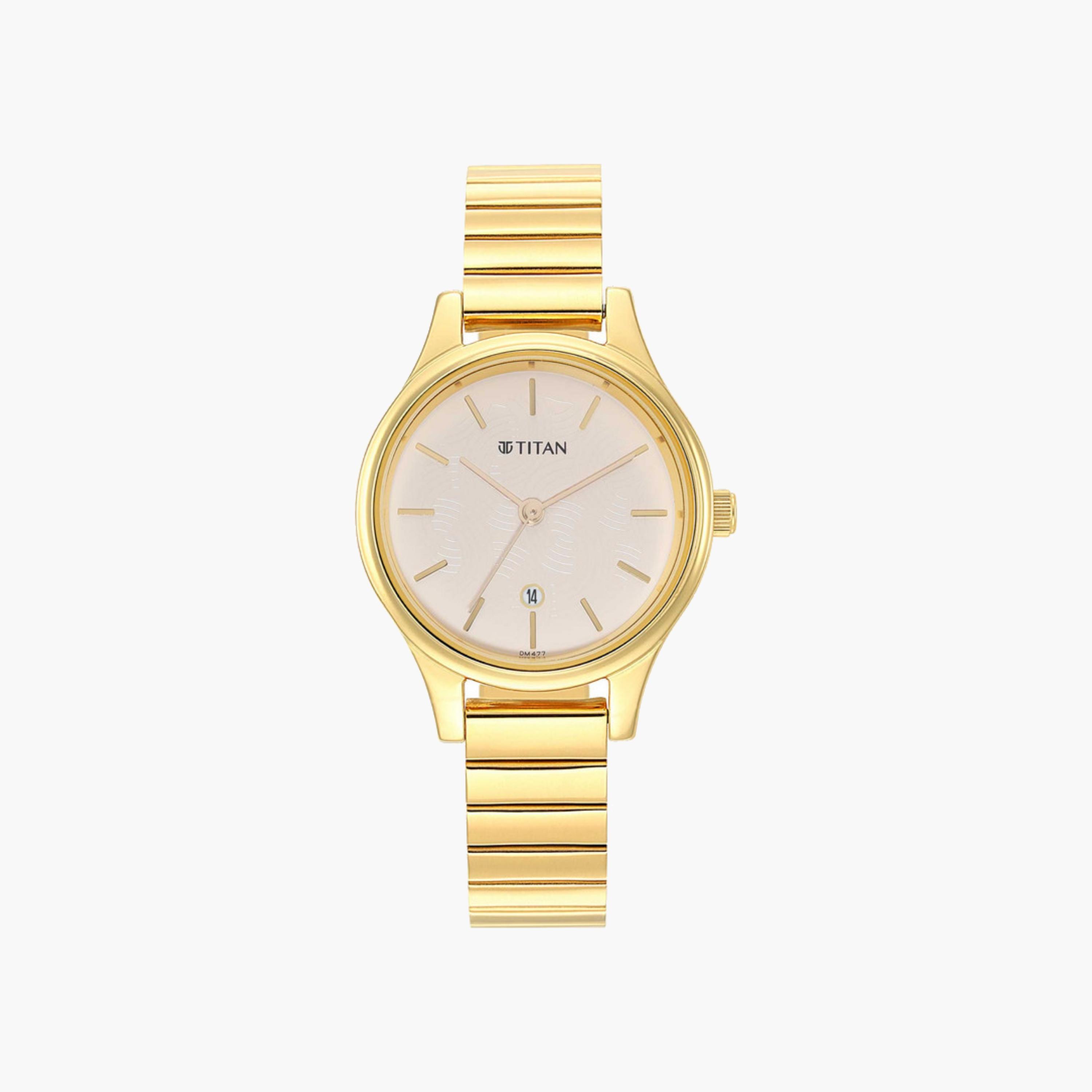 Elegant Women's Gold Tone Watch-women-watchesandjewellery-watches-image-5