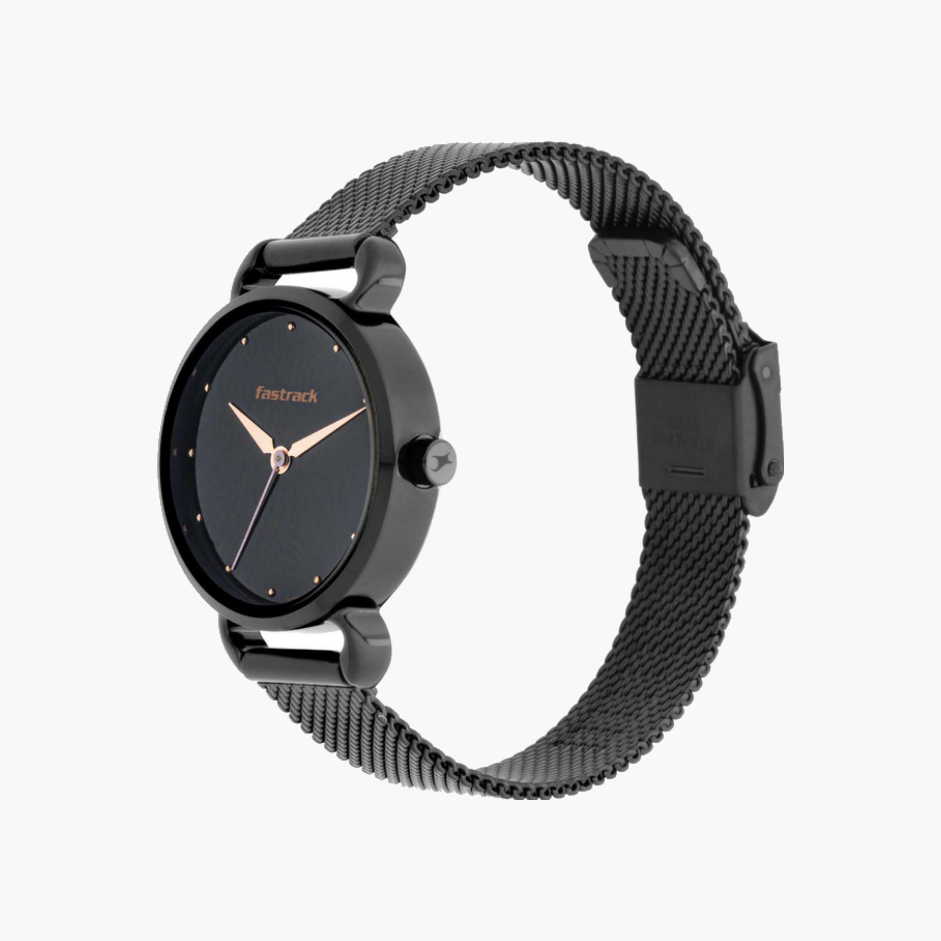 Sleek Mesh Strap Women's Watch-women-watchesandjewellery-watches-image-4