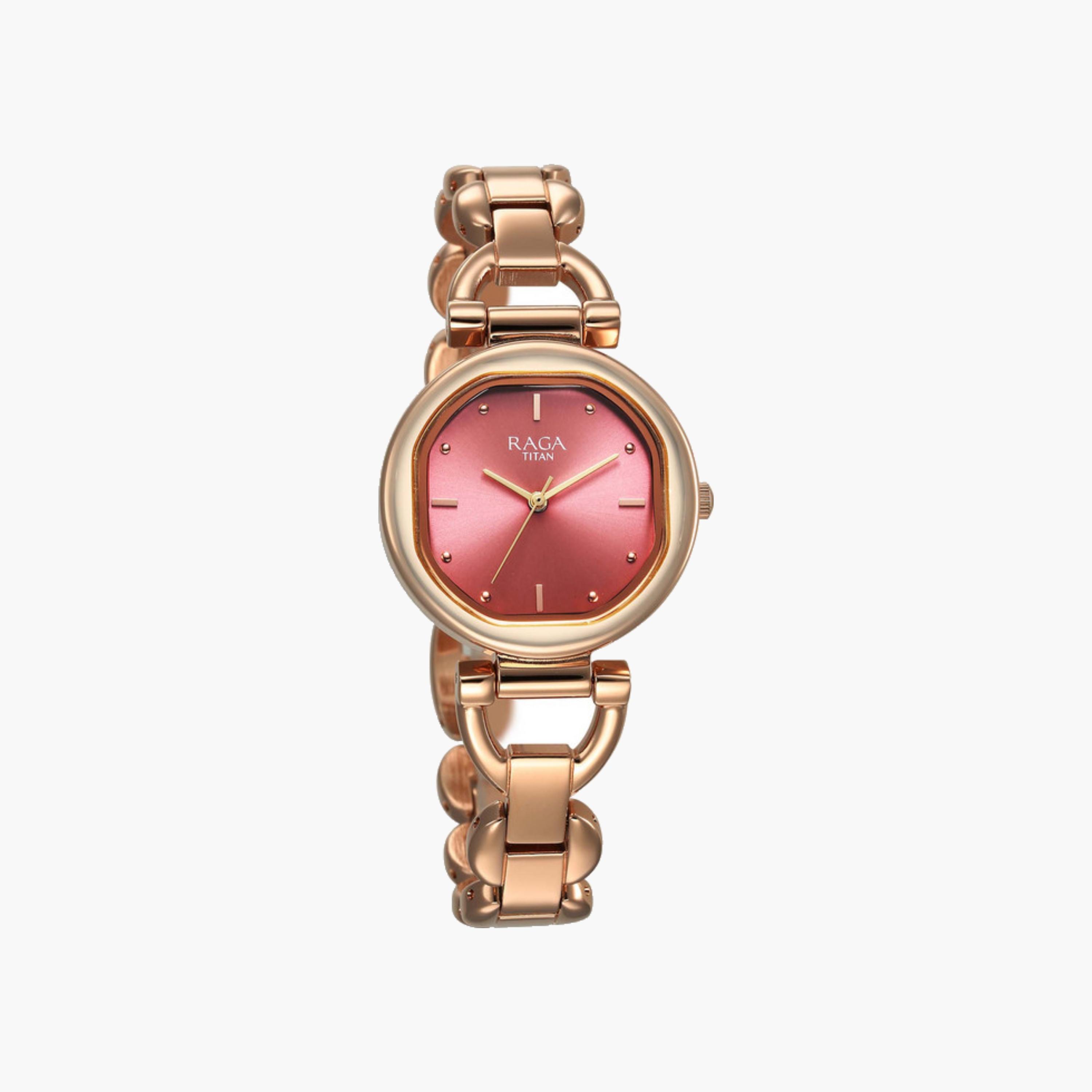 Rose Gold Women's Analogue Watch-women-watchesandjewellery-watches-image-1