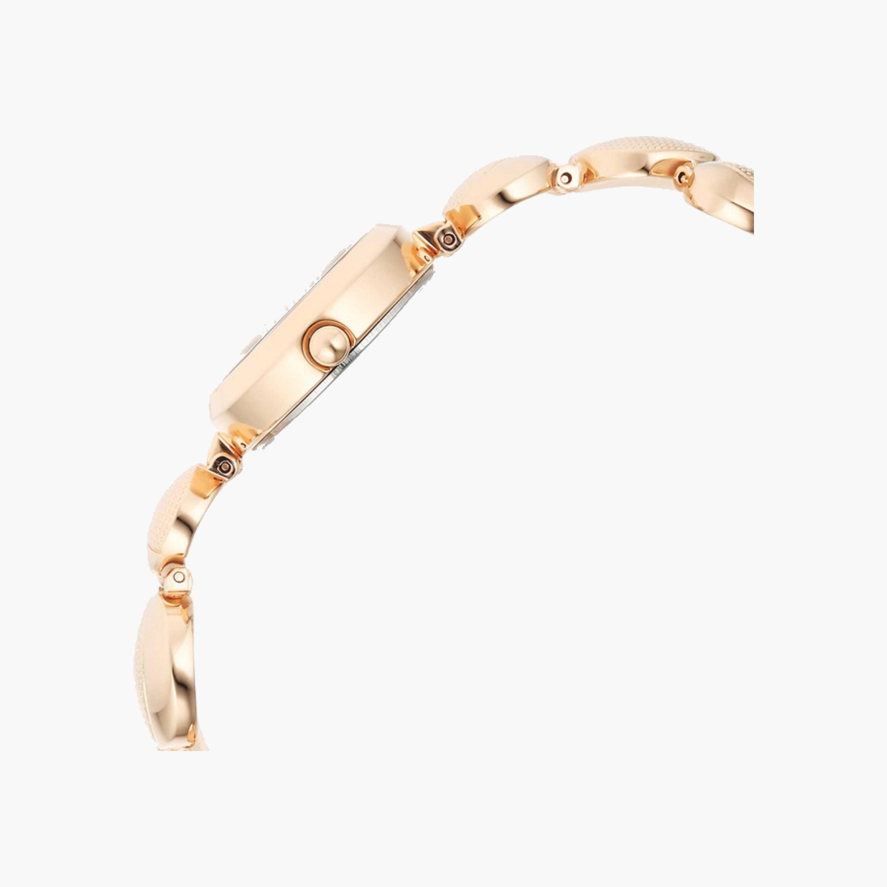 Pearl Dial Metal Strap Watch-women-watchesandjewellery-watches-image-2