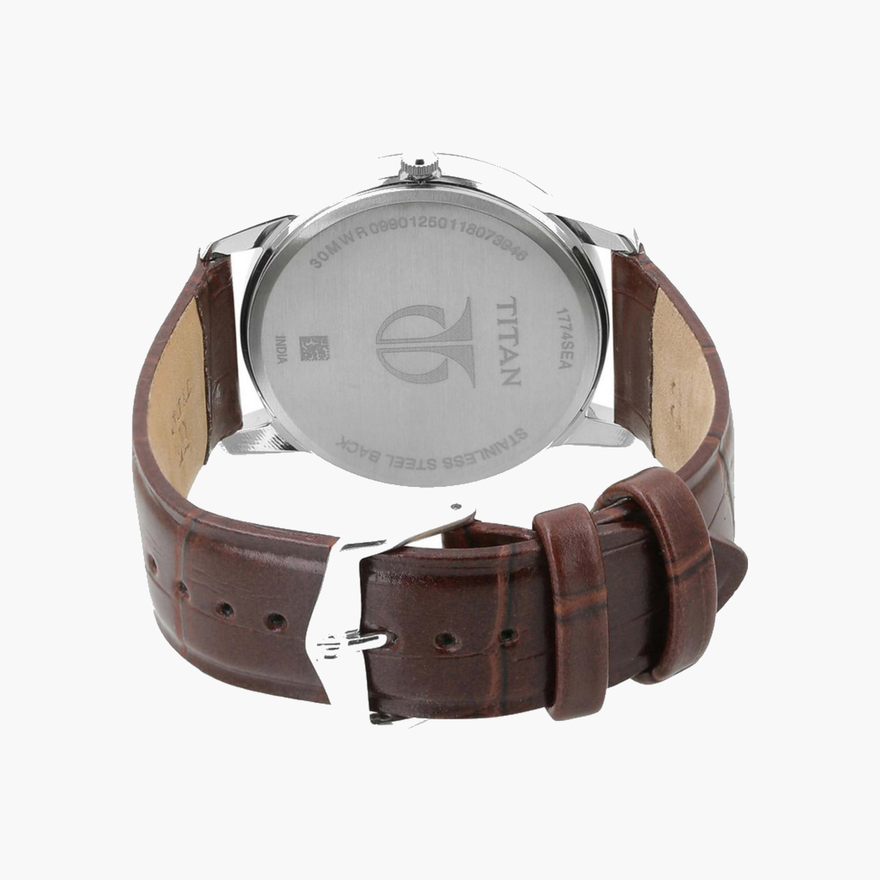 Classic Men's Watch Leather Strap-men-watchesandjewellery-watches-image-4