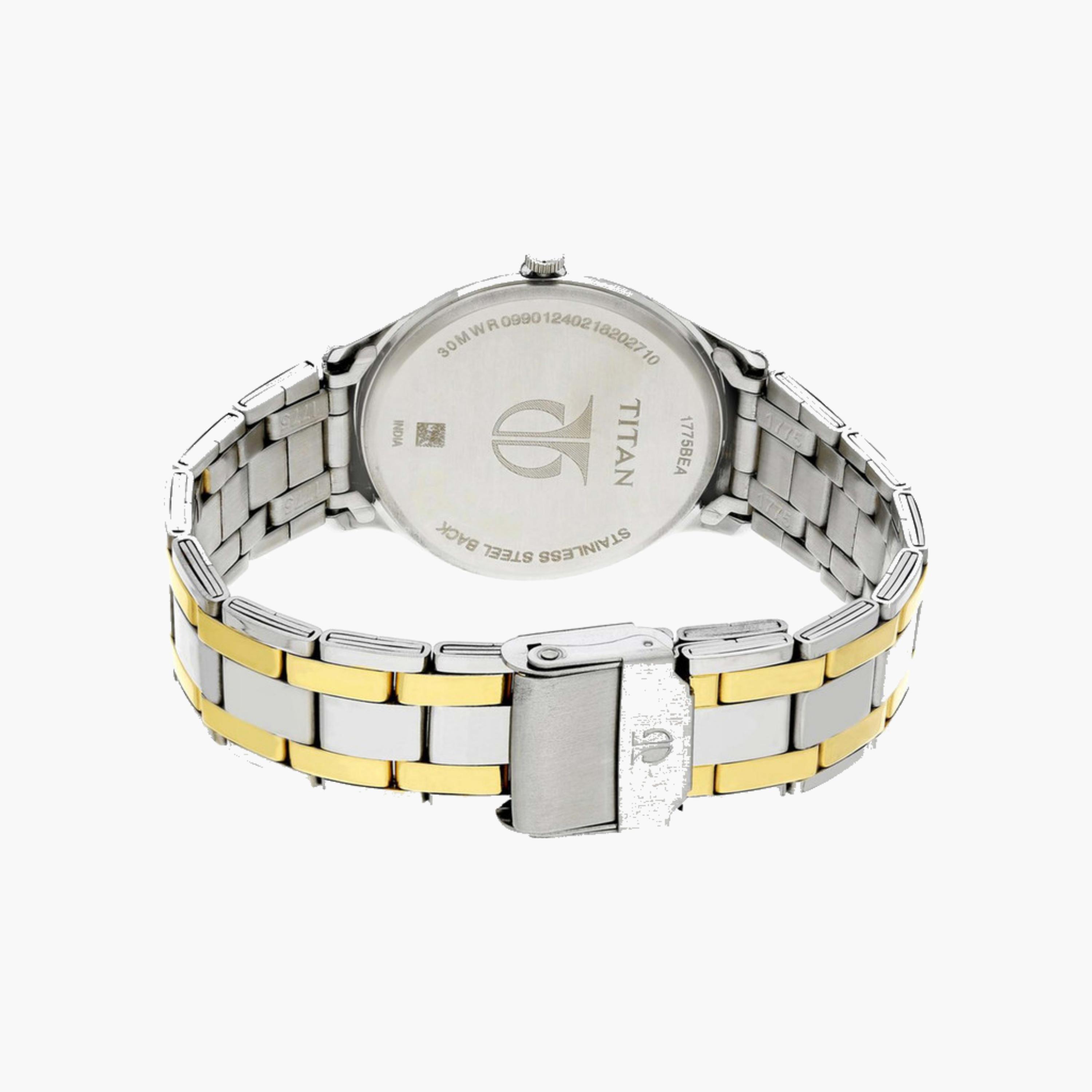 Men's Dual-Tone Stainless Steel Watch-men-watchesandjewellery-watches-image-2