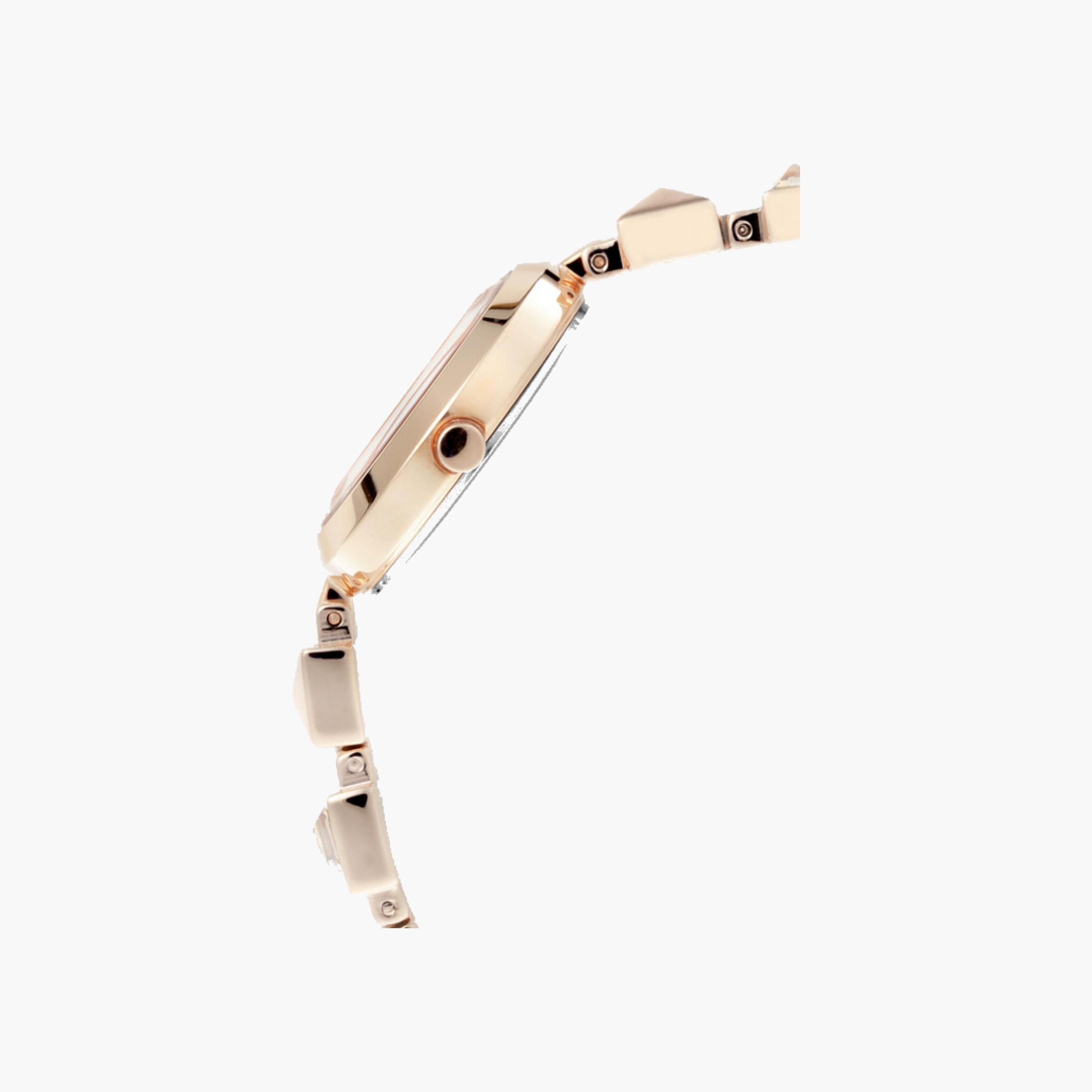 ساعة يد نسائية أنالوج ذهبي وردي-women-watchesandjewellery-watches-image-2