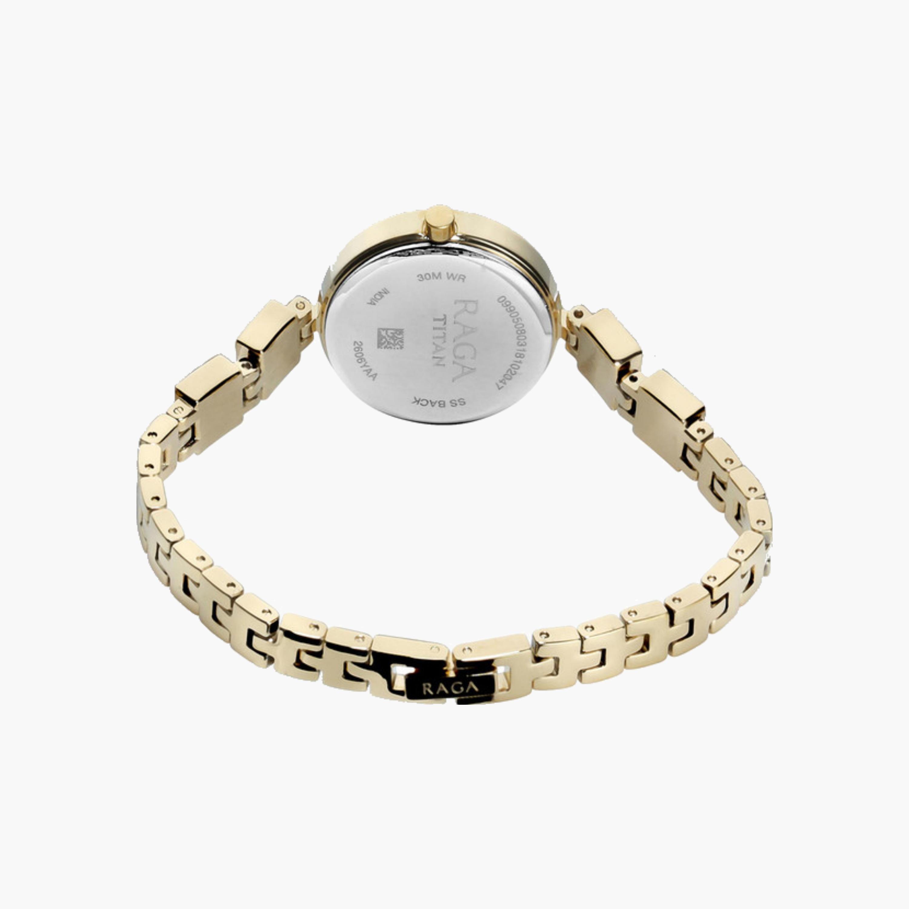 ساعة نسائية تناظرية باللون الذهبي-women-watchesandjewellery-watches-image-5