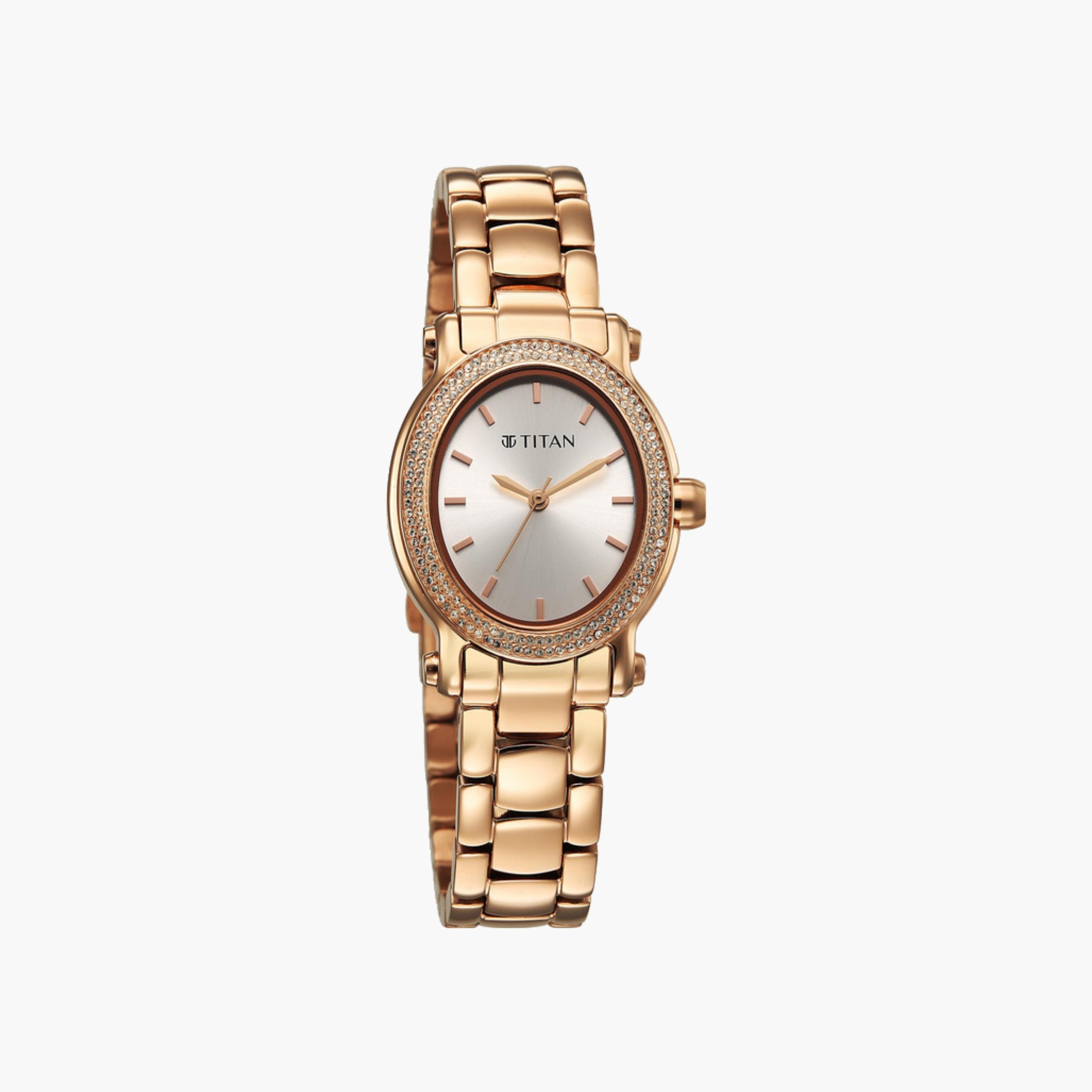 Rose Gold Women's Quartz Analogue Watch-women-watchesandjewellery-watches-image-1