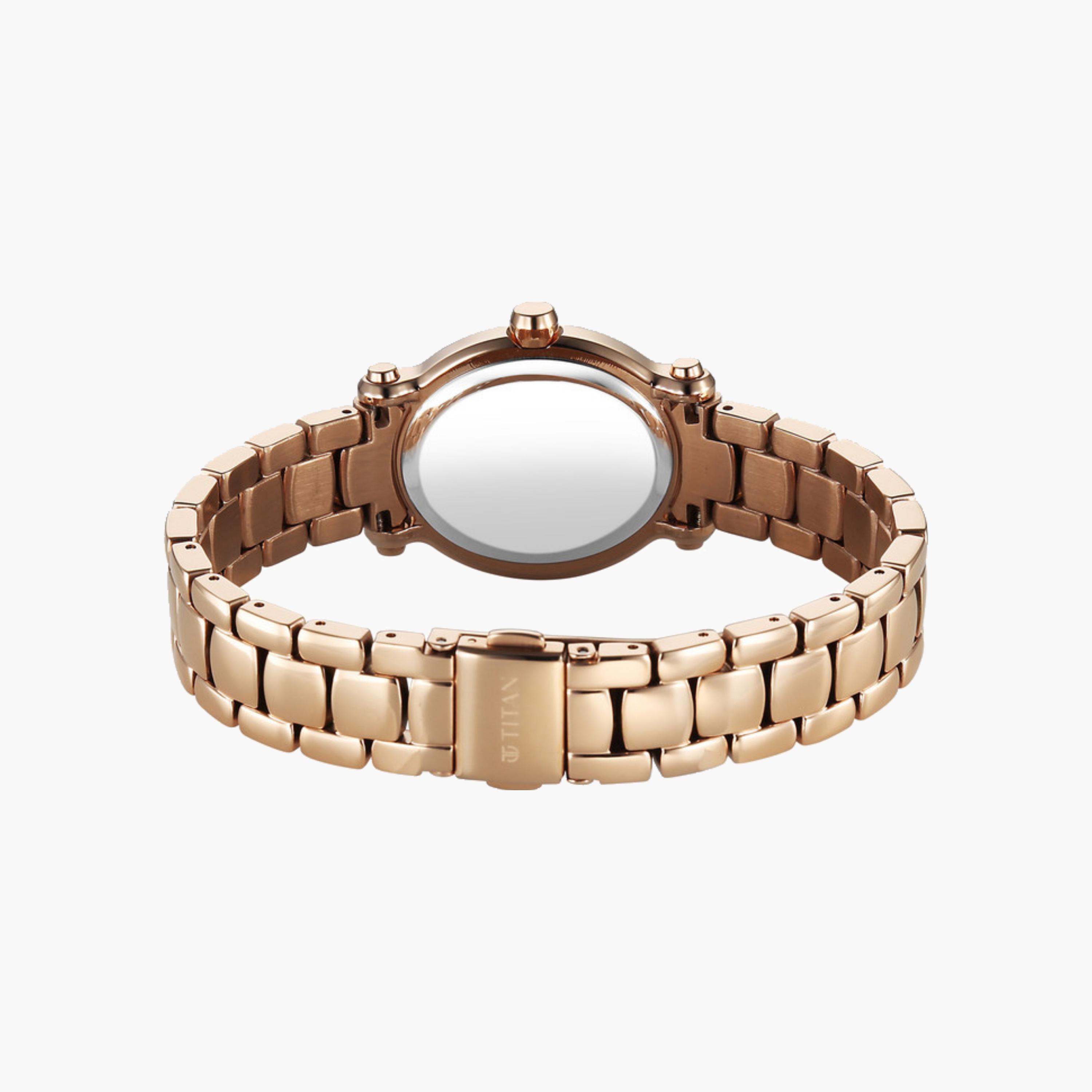 Rose Gold Women's Quartz Analogue Watch-women-watchesandjewellery-watches-image-2