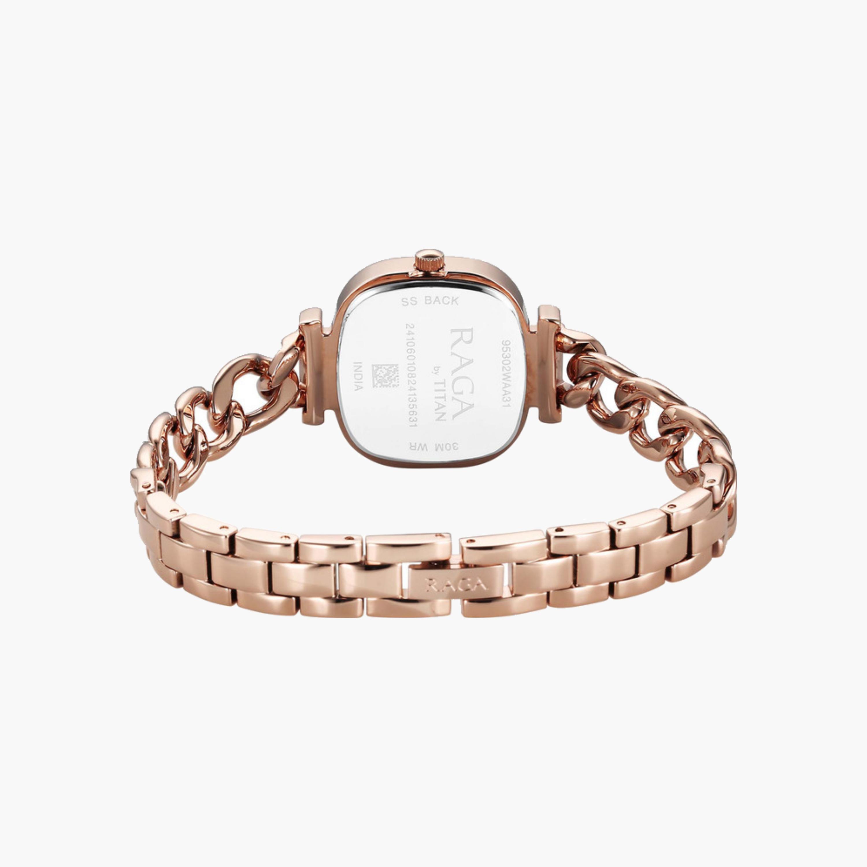 Rose Gold Plated Bracelet Watch-women-watchesandjewellery-watches-image-3
