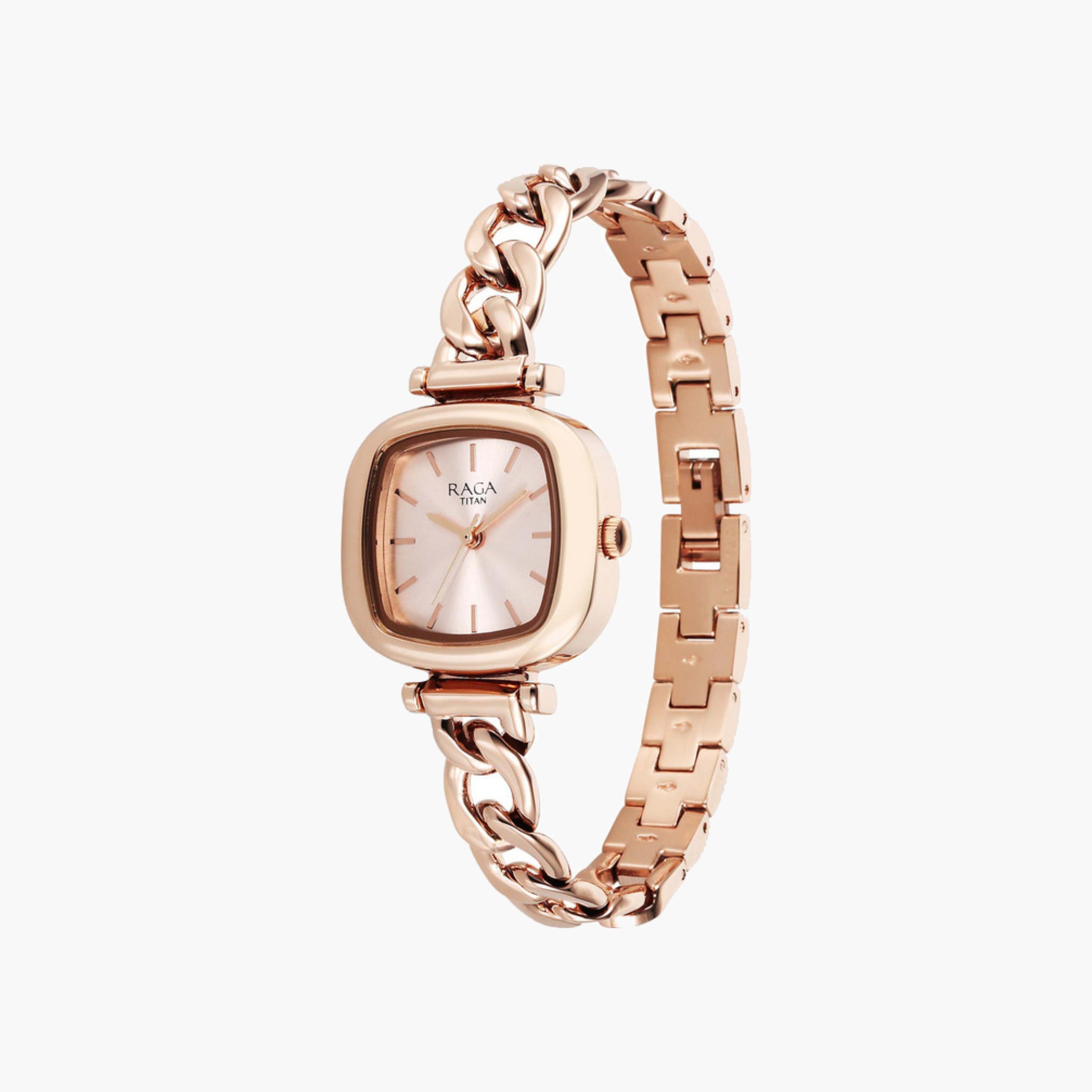 Rose Gold Plated Bracelet Watch-women-watchesandjewellery-watches-image-4