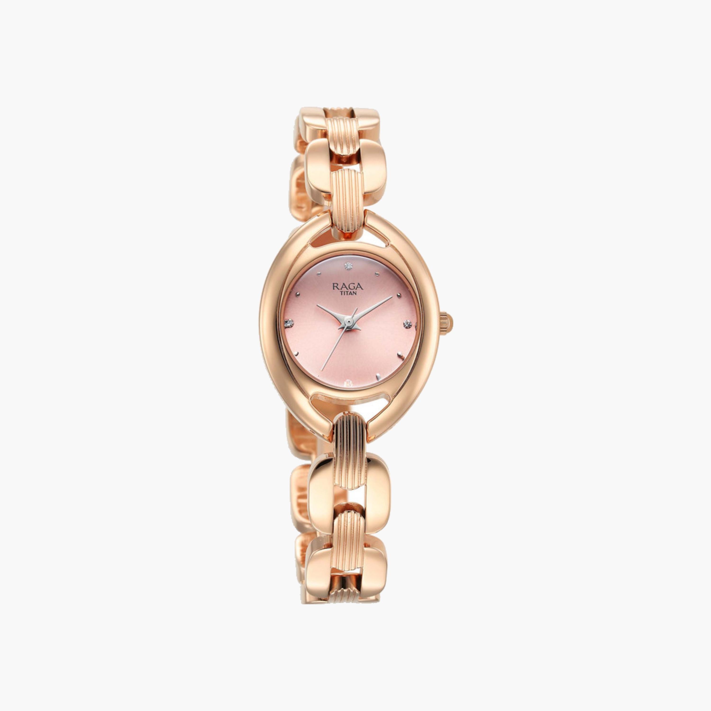Rose Gold Tone Link Watch-women-watchesandjewellery-watches-image-4