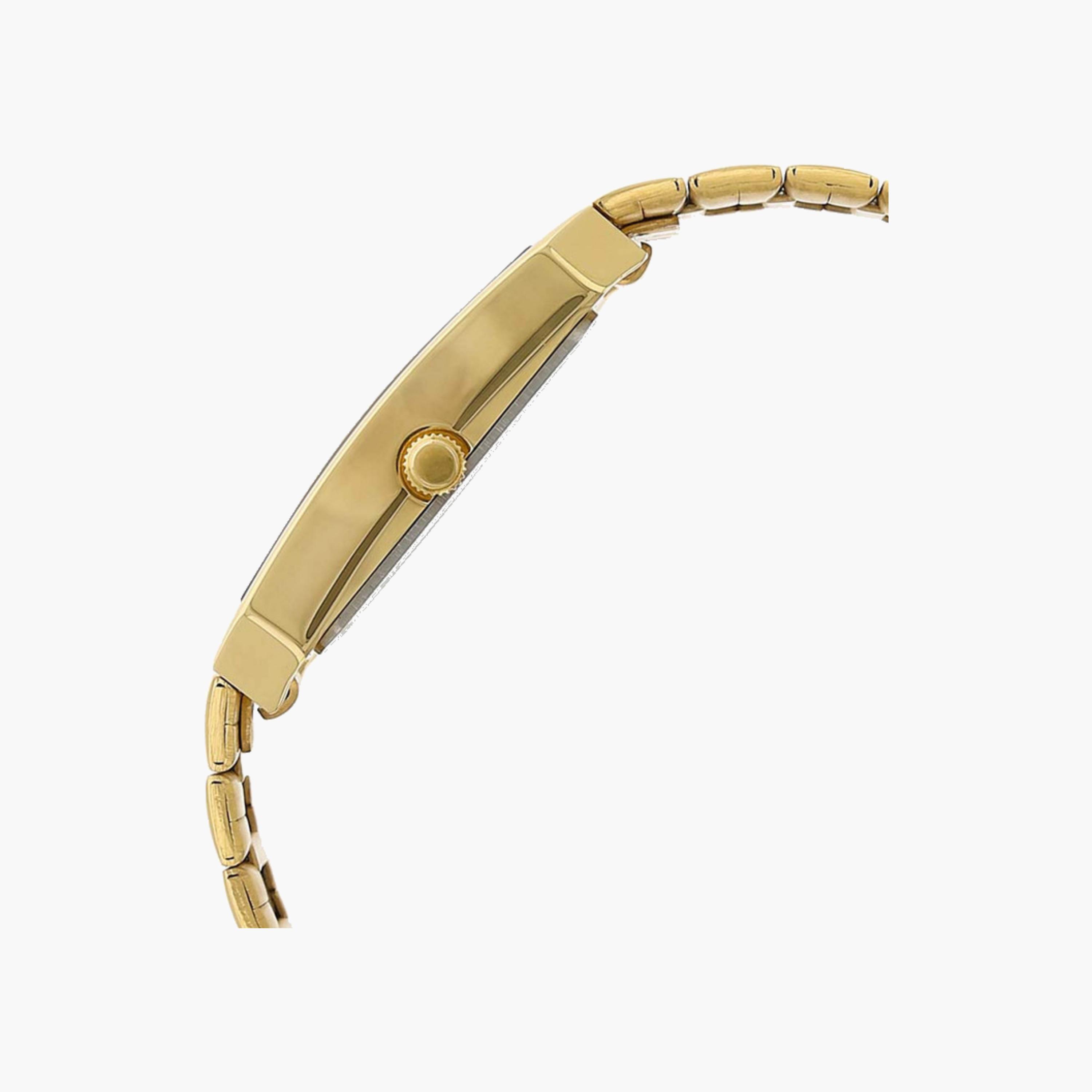 Rectangular Gold Tone Watch-men-watchesandjewellery-watches-image-4