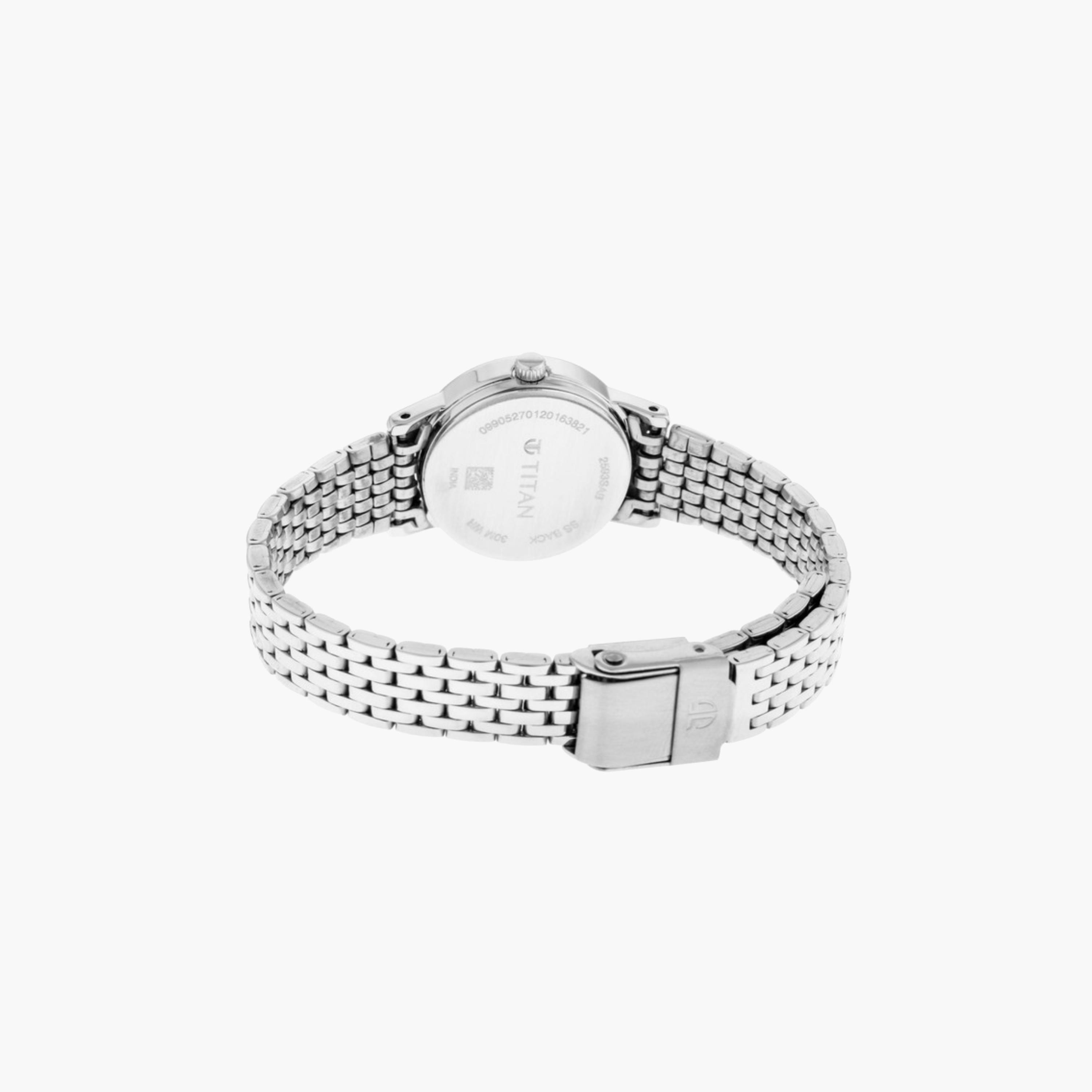 Silver Dial Link Strap Watch-women-watchesandjewellery-watches-image-4