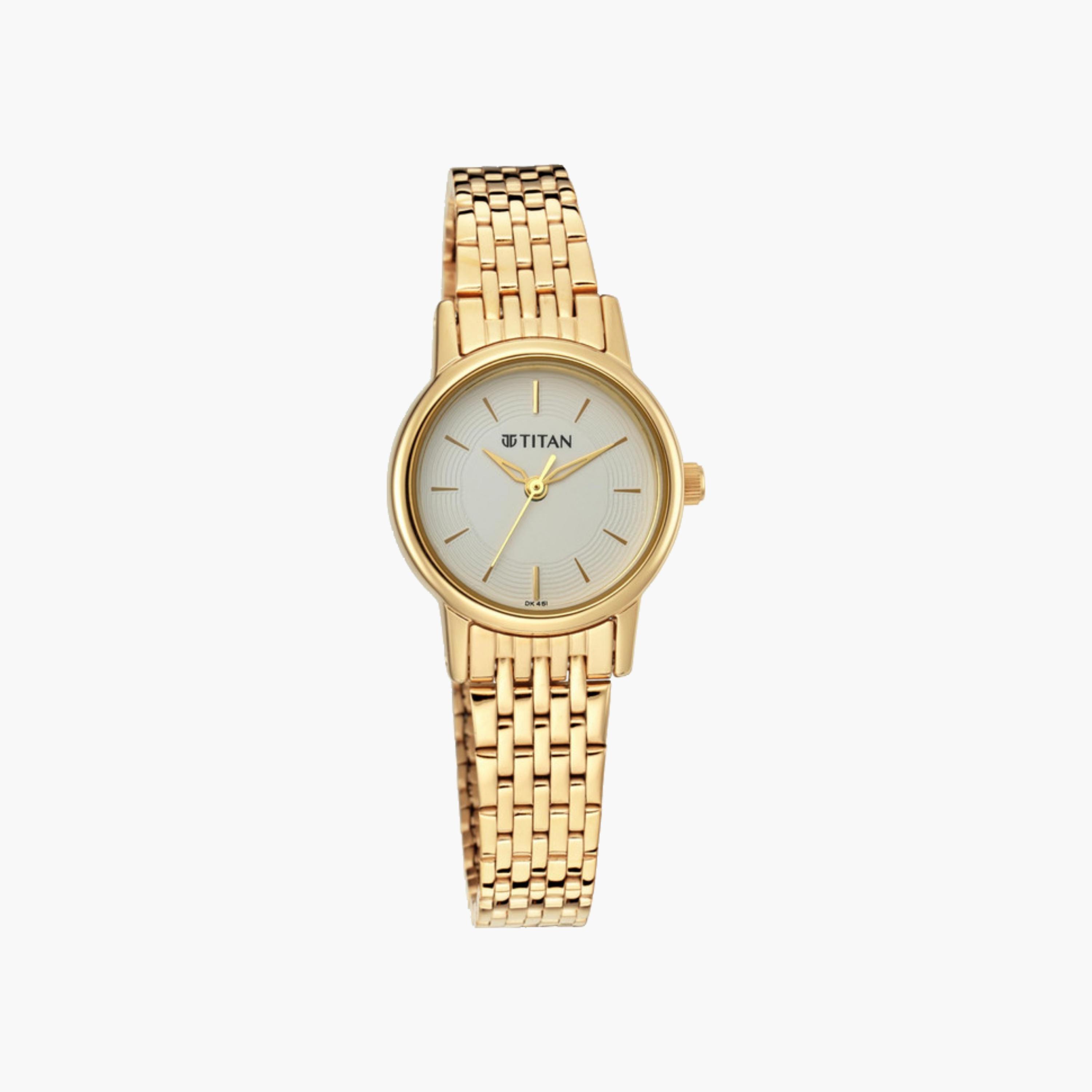 Gold Tone Analog Watch-women-watchesandjewellery-watches-image-1