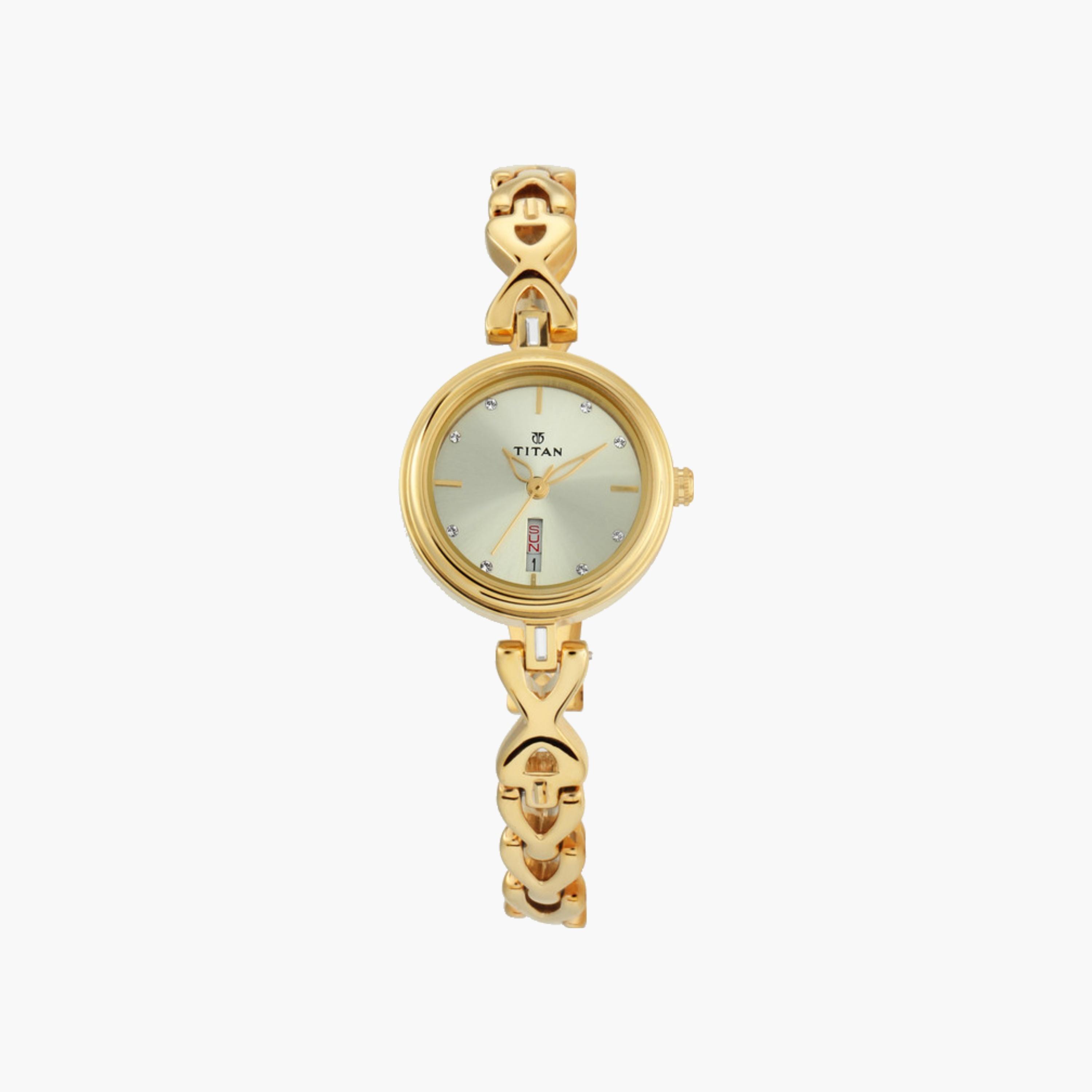 Elegant Gold-Tone Women's Watch-women-watchesandjewellery-watches-image-1