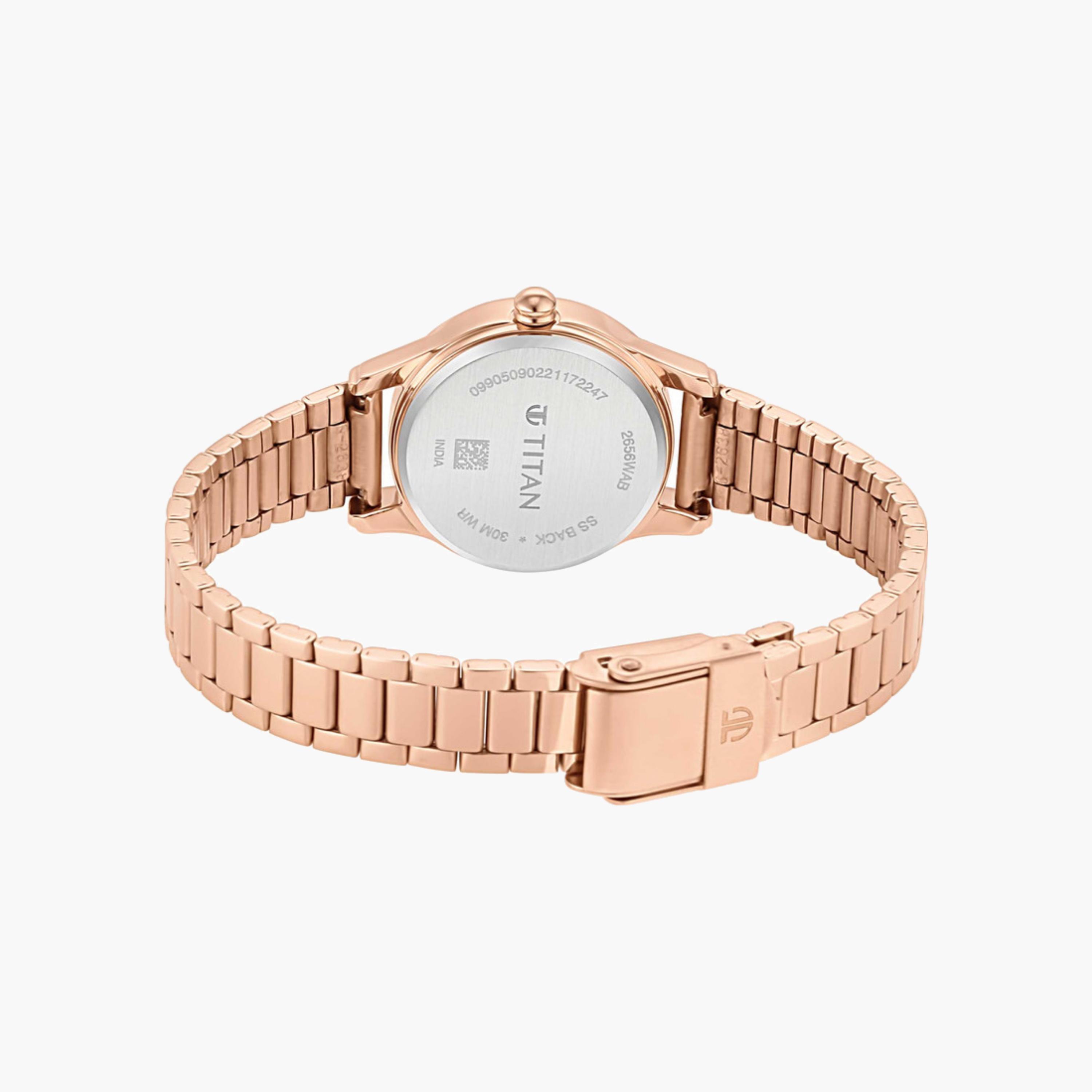 Rose Gold Analog Day-Date Women's Watch-women-watchesandjewellery-watches-image-4