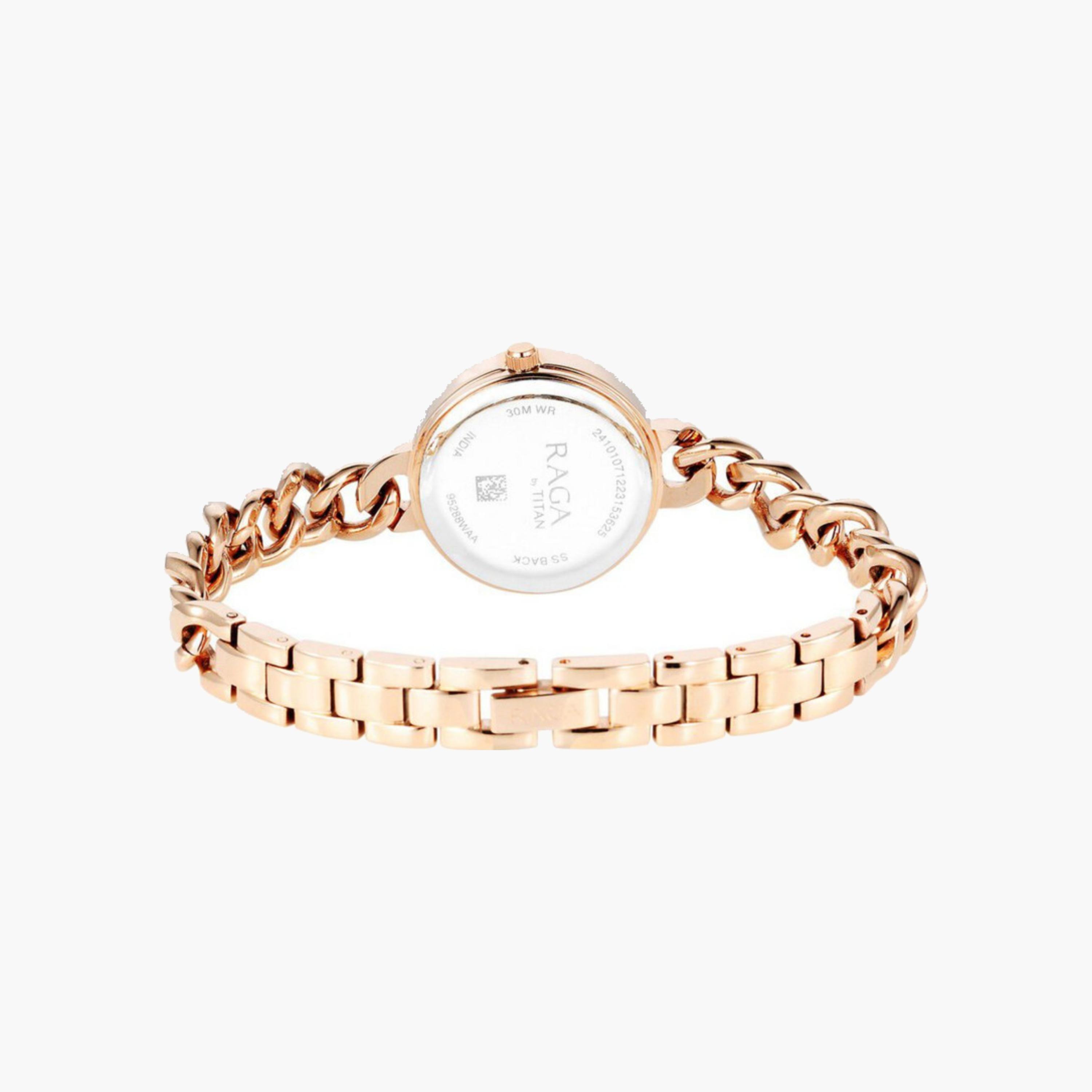 Rose Gold Embellished Women's Watch-women-watchesandjewellery-watches-image-4