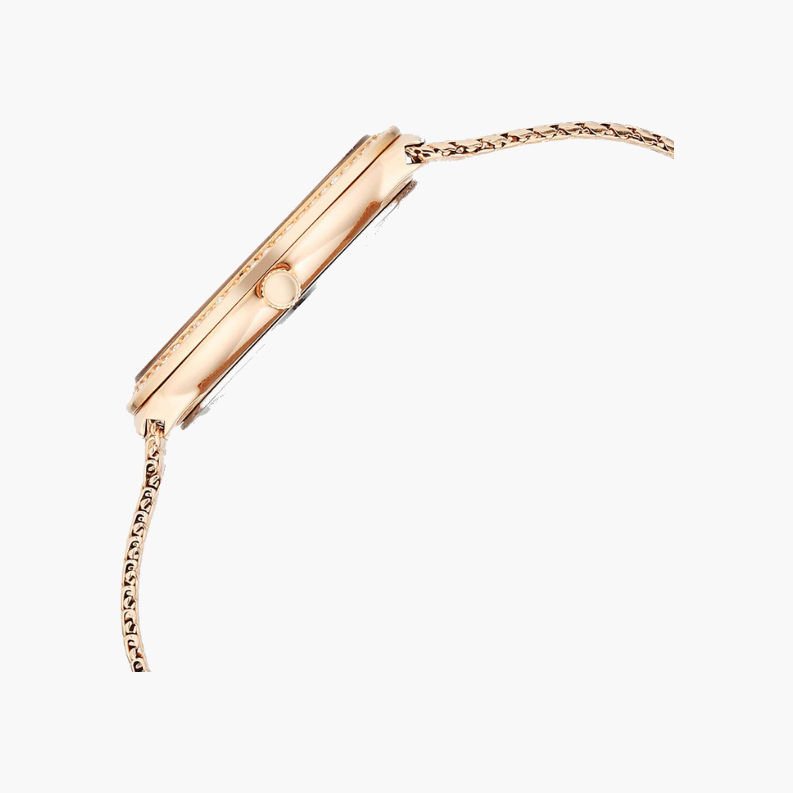 Rose Gold Mesh Strap Watch-women-watchesandjewellery-watches-image-3