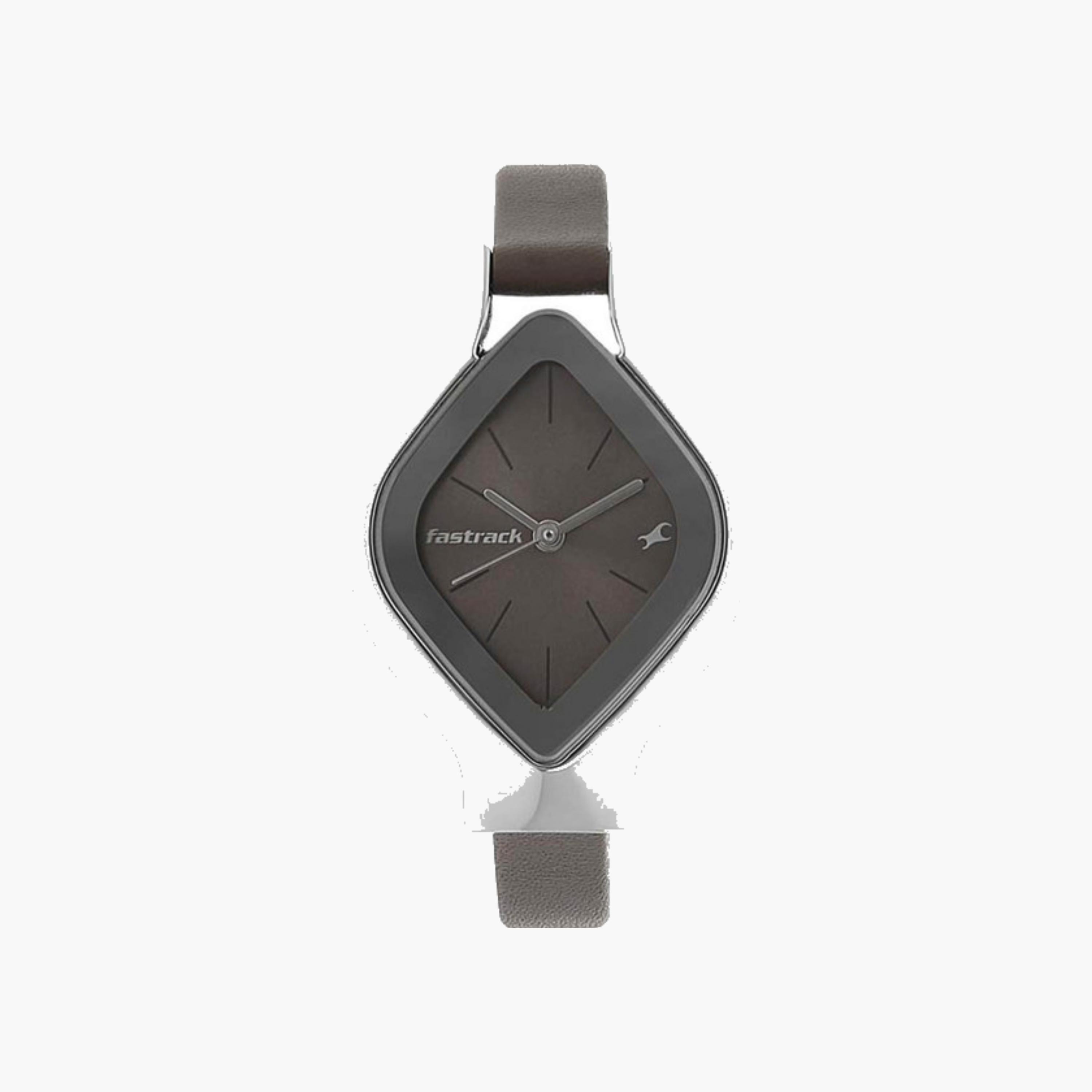 Fastrack Women's Analog Watch – Brown Leather-women-watchesandjewellery-watches-image-1
