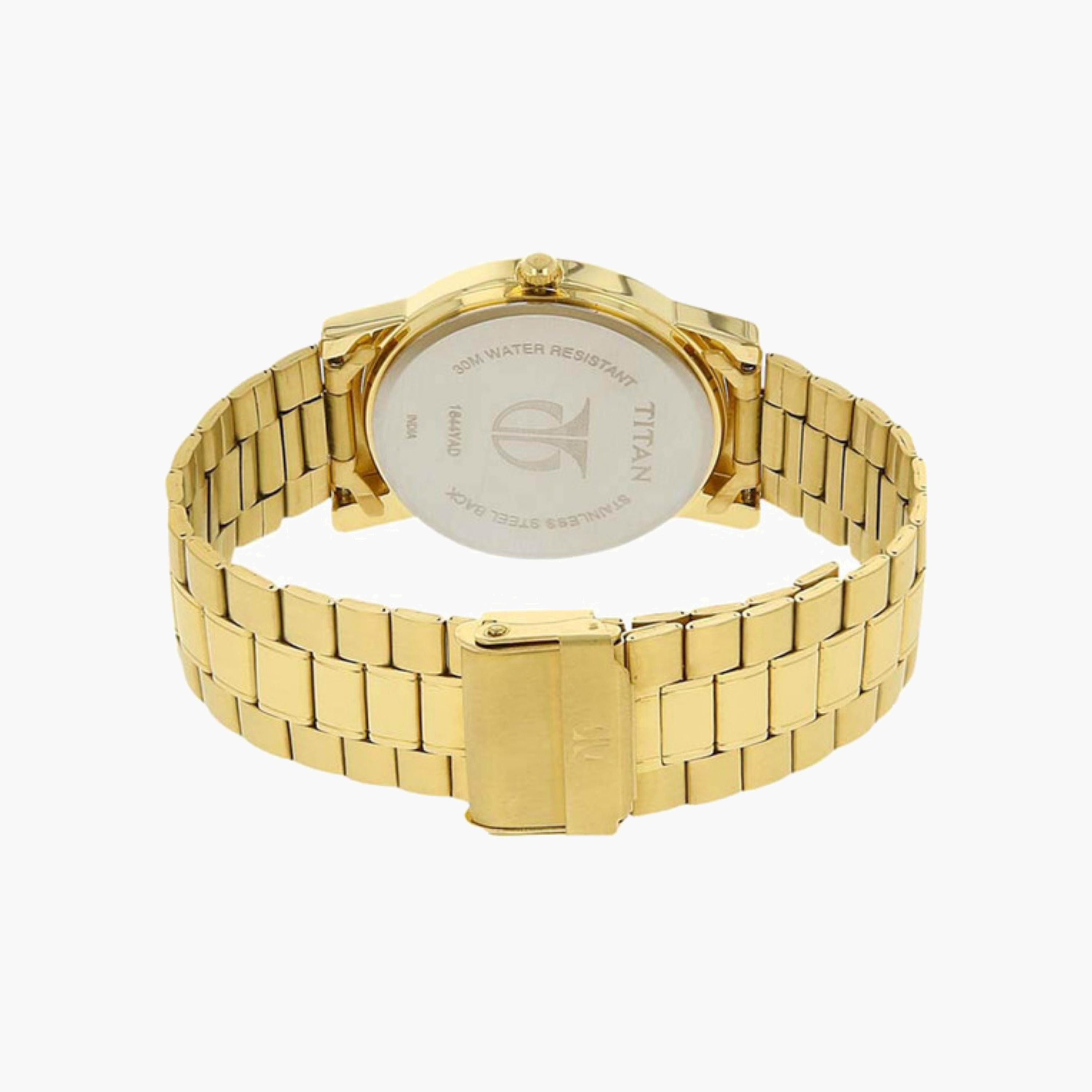 Gold-Toned Stainless Steel Analog Watch-women-watchesandjewellery-watches-image-2