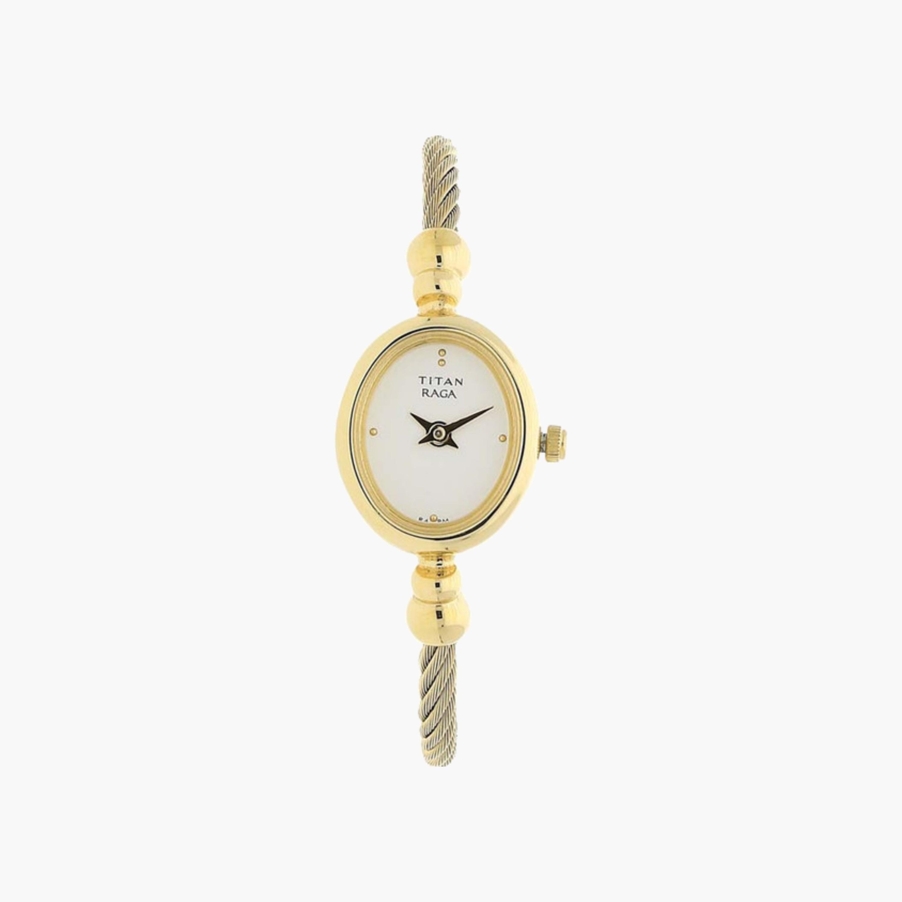 Oval Dial Bangle Watch-women-watchesandjewellery-watches-image-1