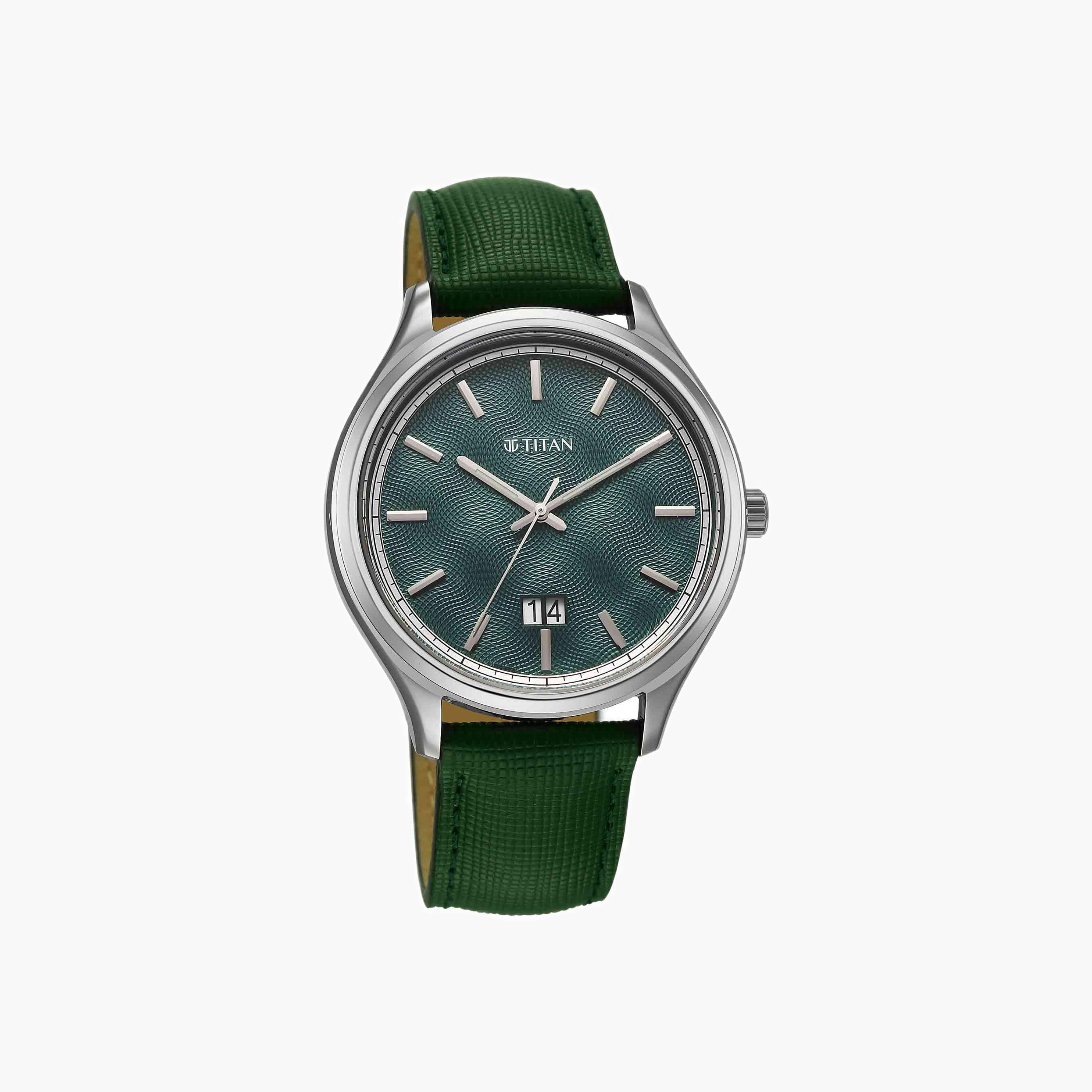 Titan Titan Quartz Green Dial Watch-men-watchesandjewellery-watches-image-1