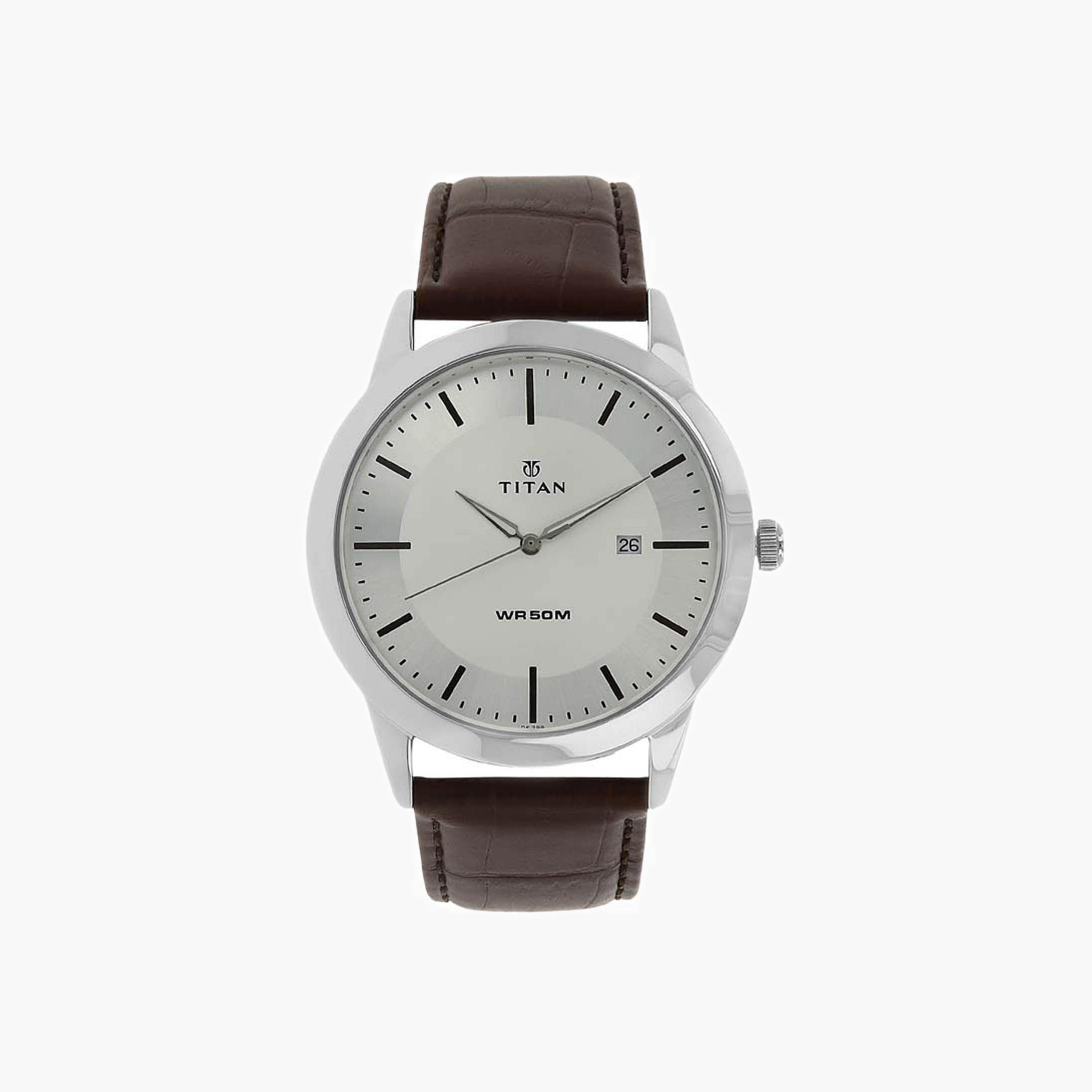 Titan Silver White Dial Analog Watch-men-watchesandjewellery-watches-image-1