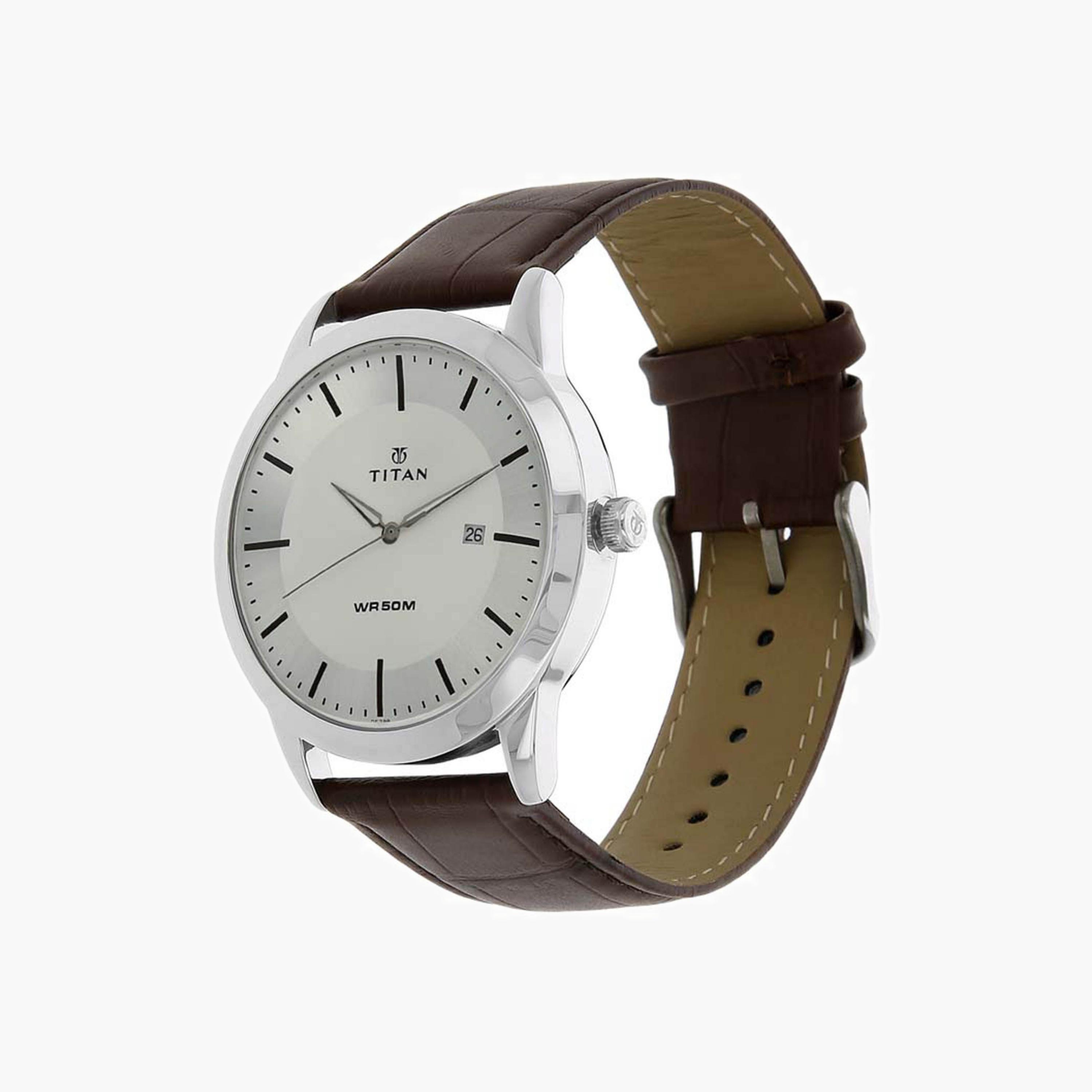 Titan Silver White Dial Analog Watch-men-watchesandjewellery-watches-image-4