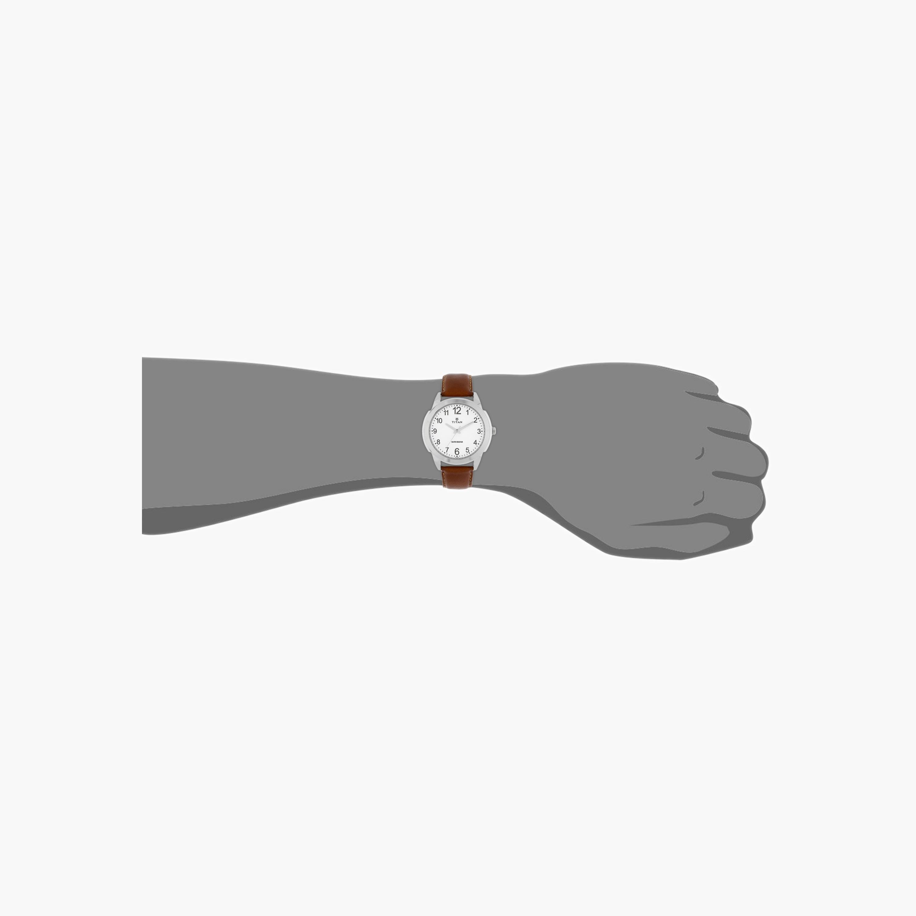 Titan Classic Analog Watch Brown Leather Strap-men-watchesandjewellery-watches-image-6